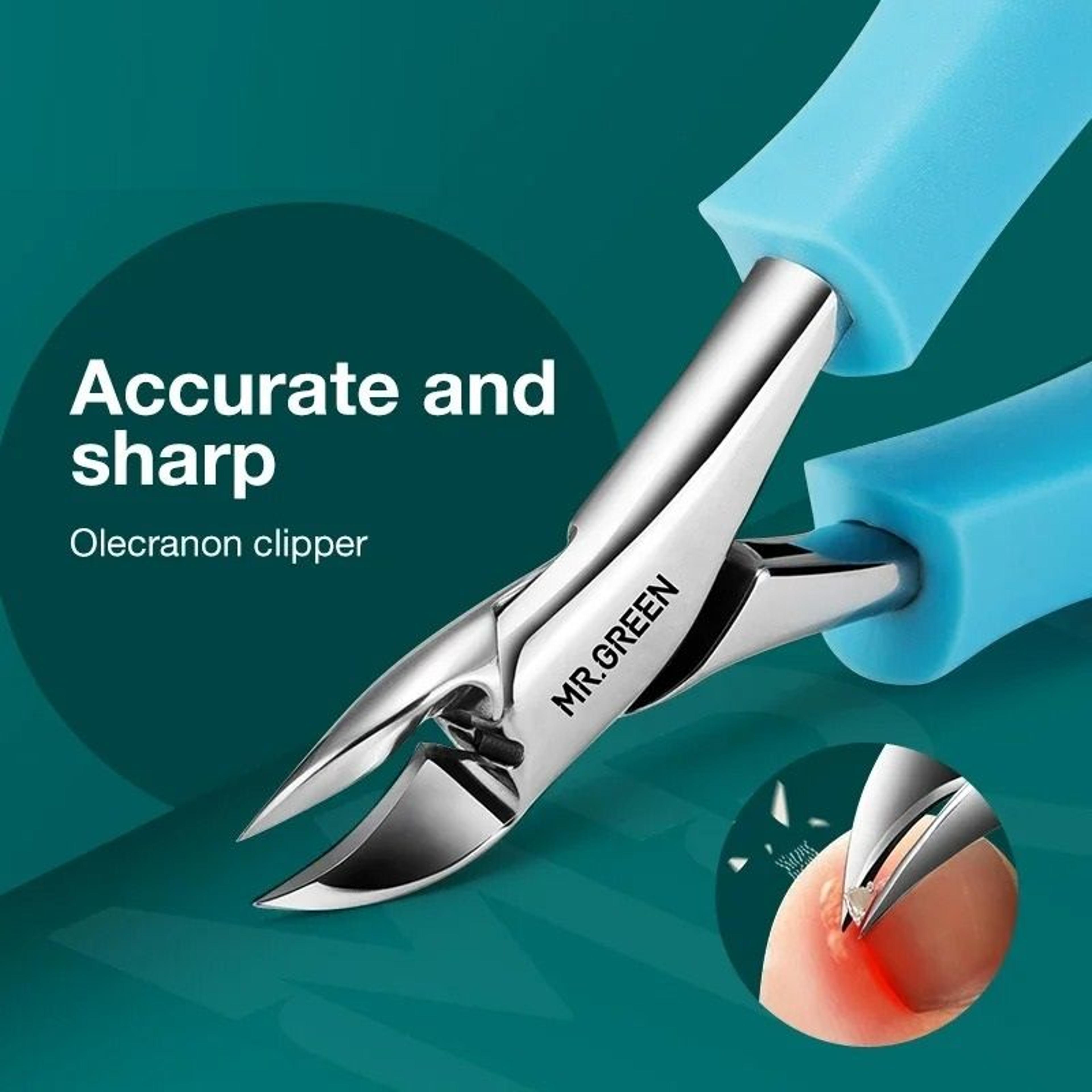 professional nail clipper set for toenail and fingernail care