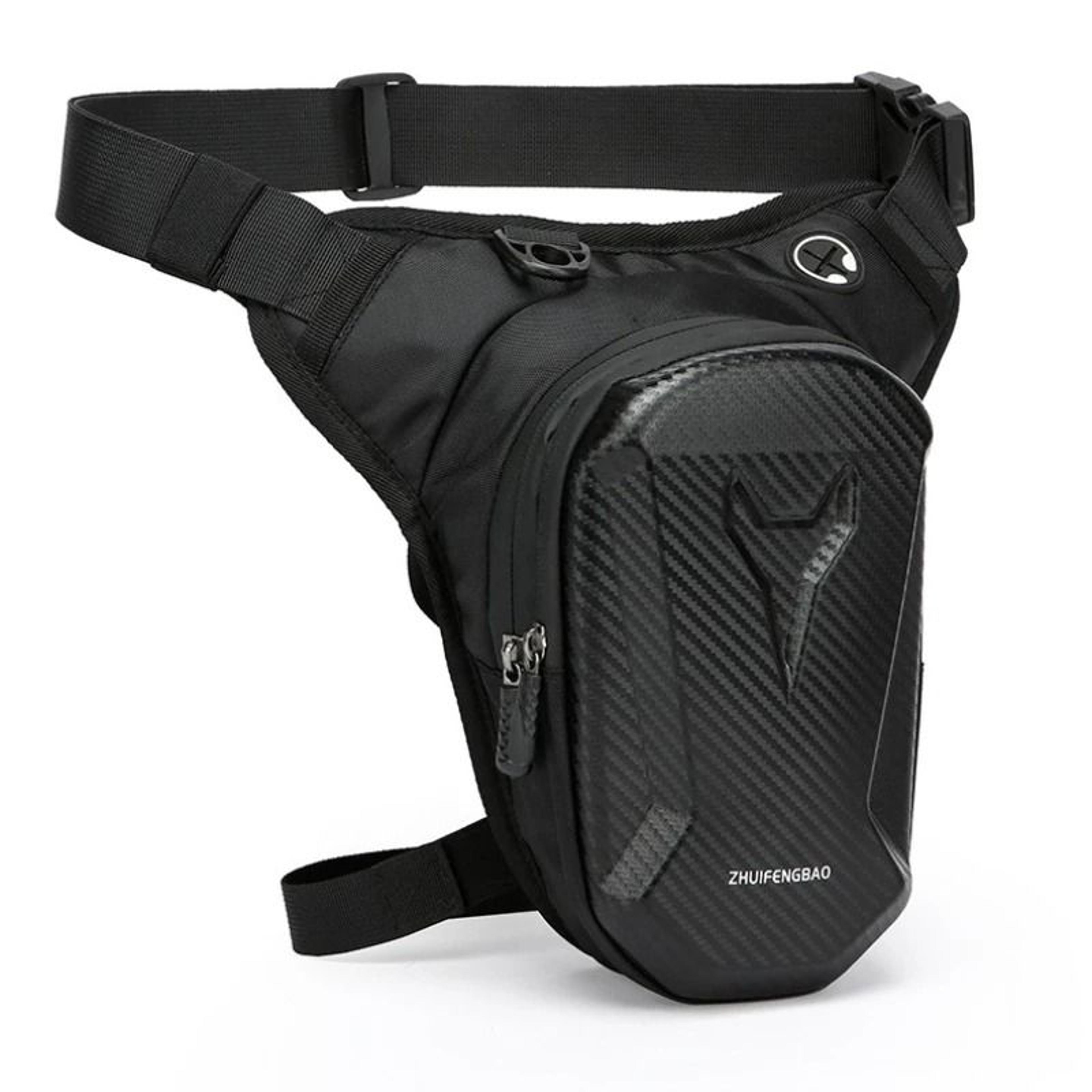 tactical molle waterproof motorcycle riding bag chest waist drop leg pack