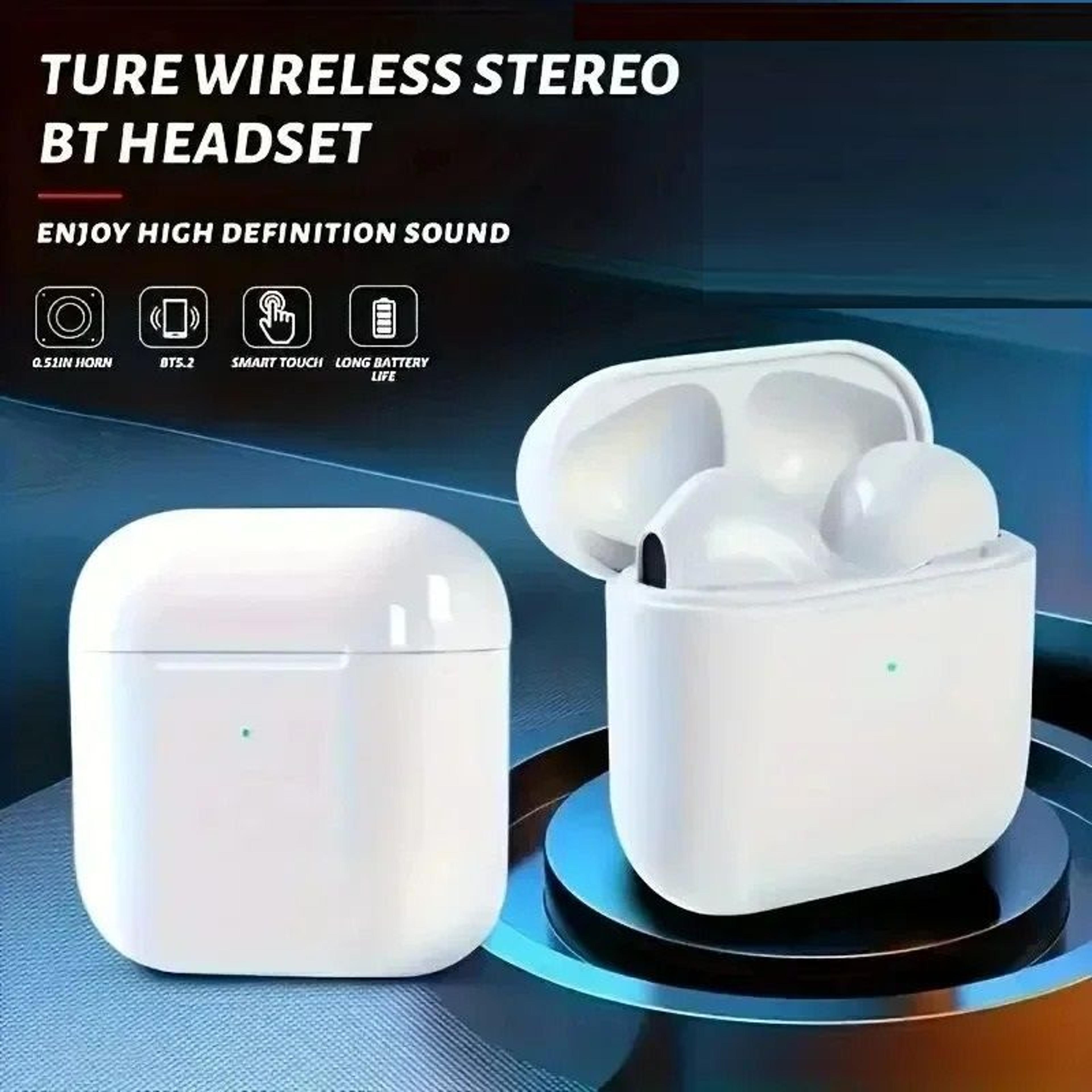 wireless bluetooth earbuds tws stereo headphones with mic