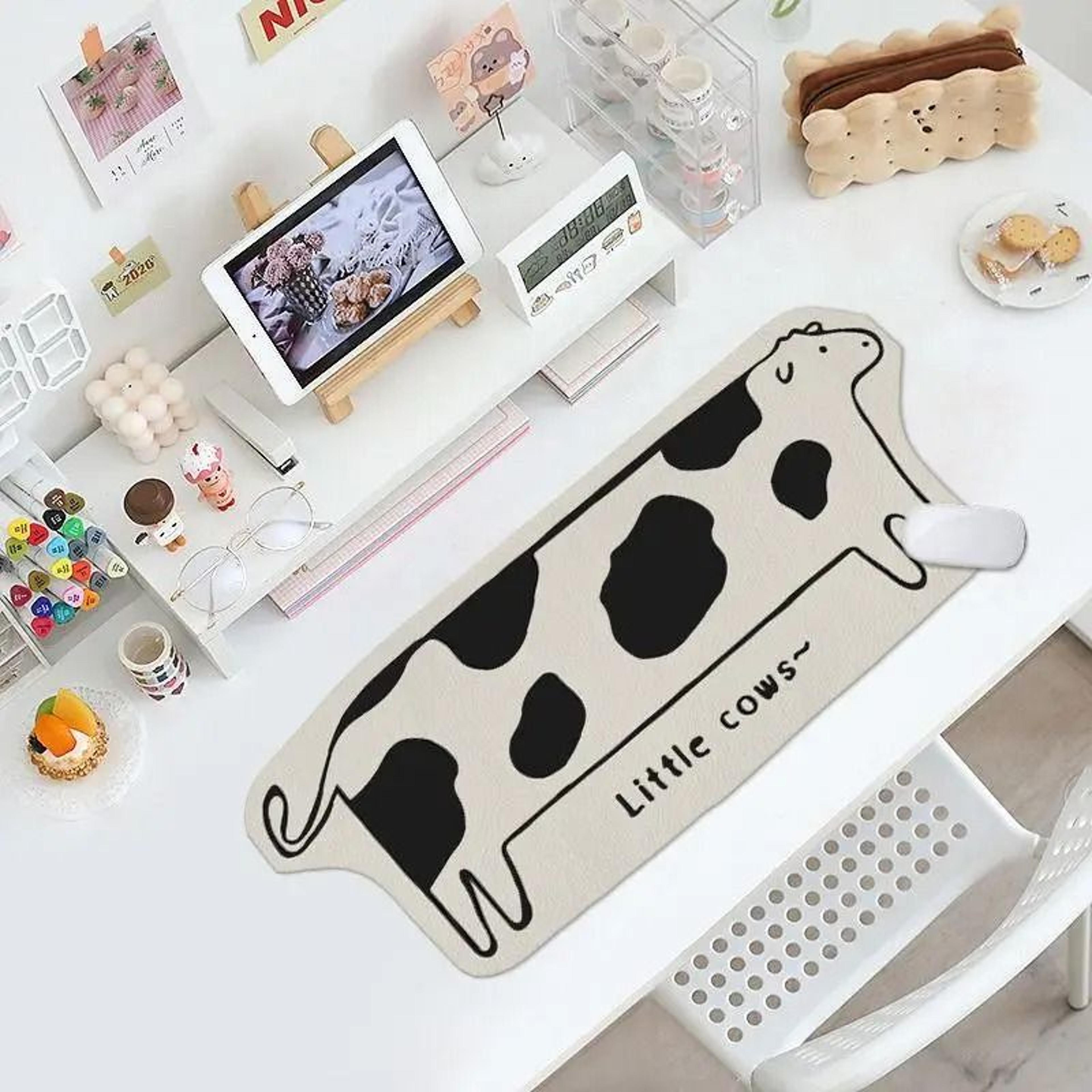 waterproof cute animal desk mouse pad for laptop and computer