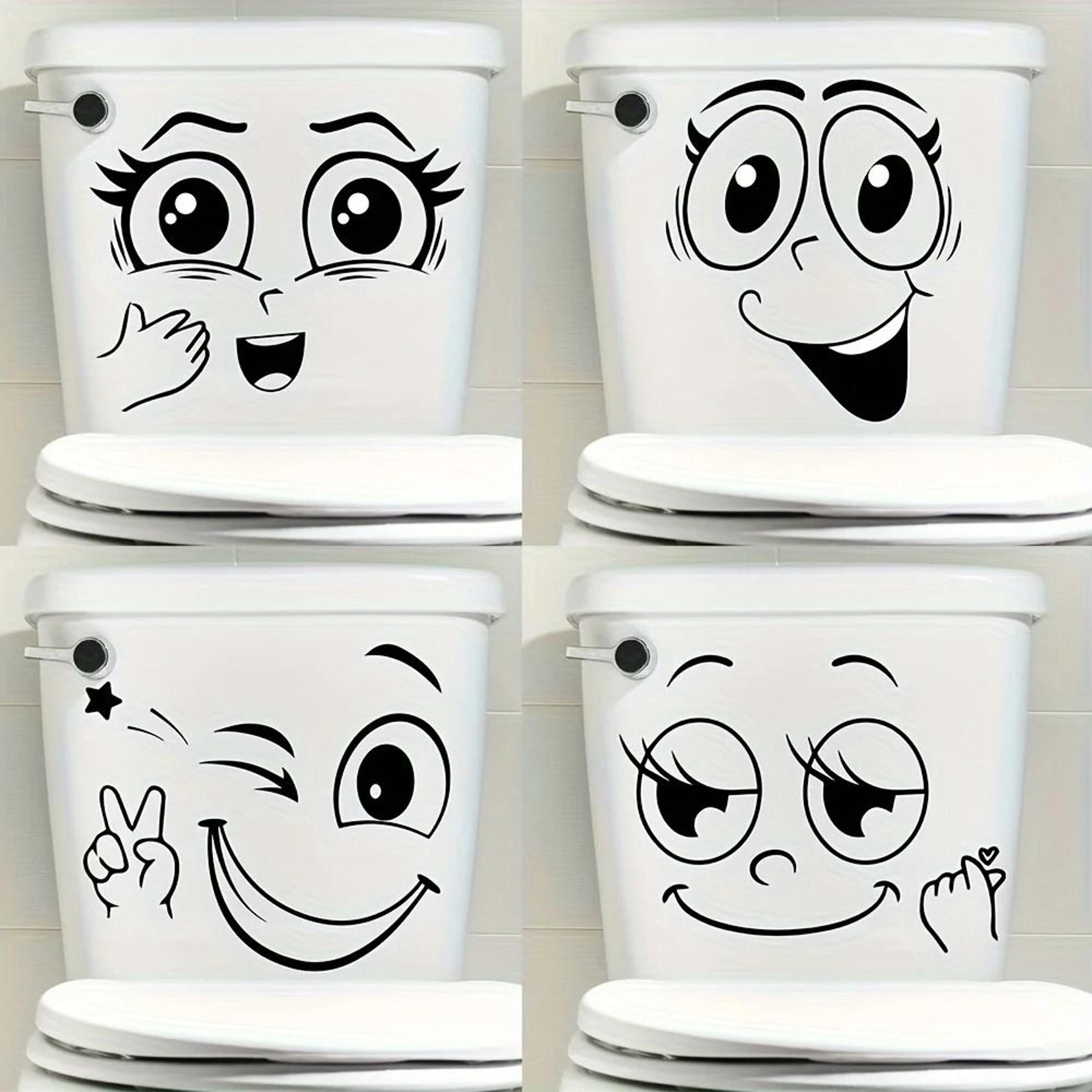 cartoon sticker set self adhesive pvc glossy surface