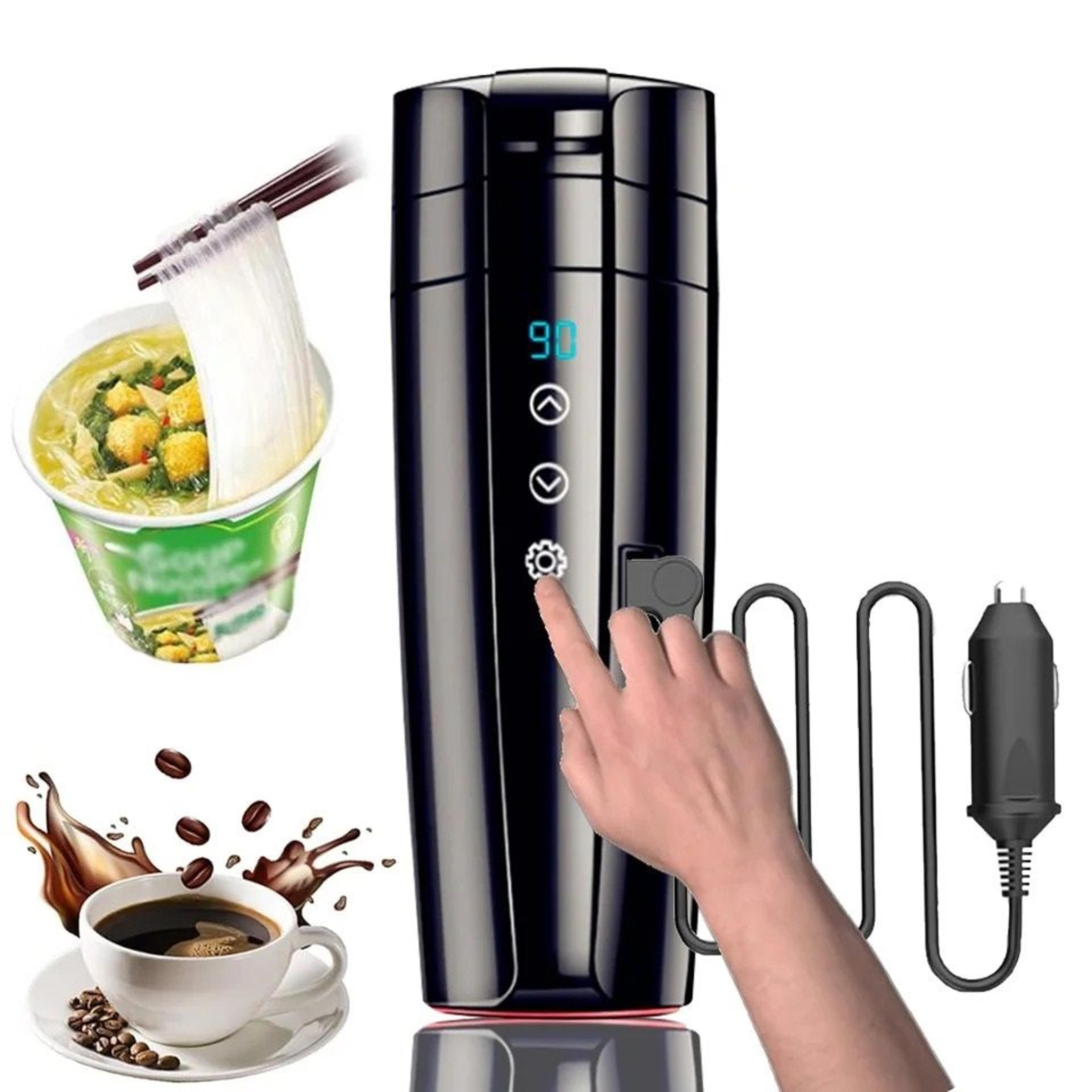 portable smart car heating cup