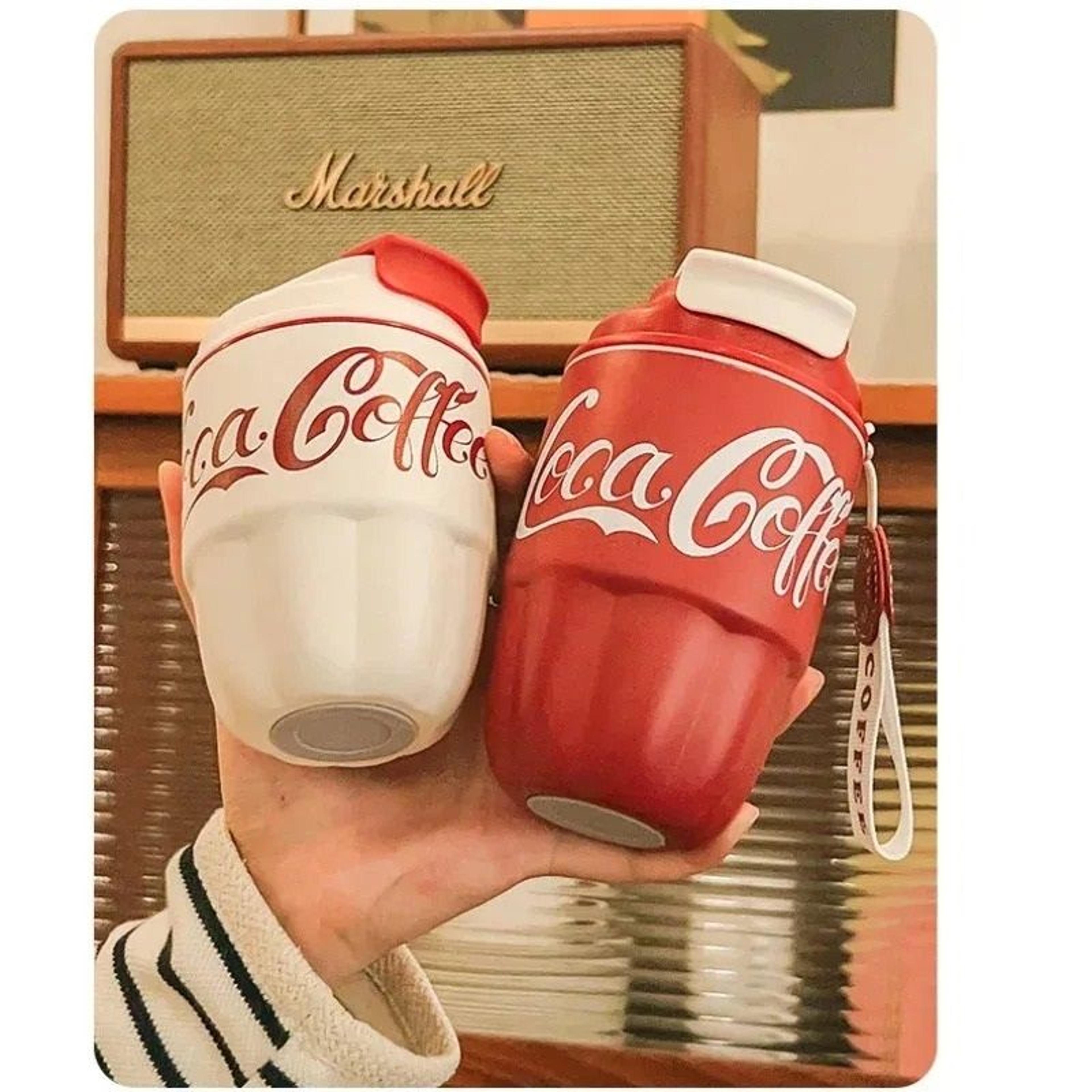 coca cola style stainless steel insulated cup