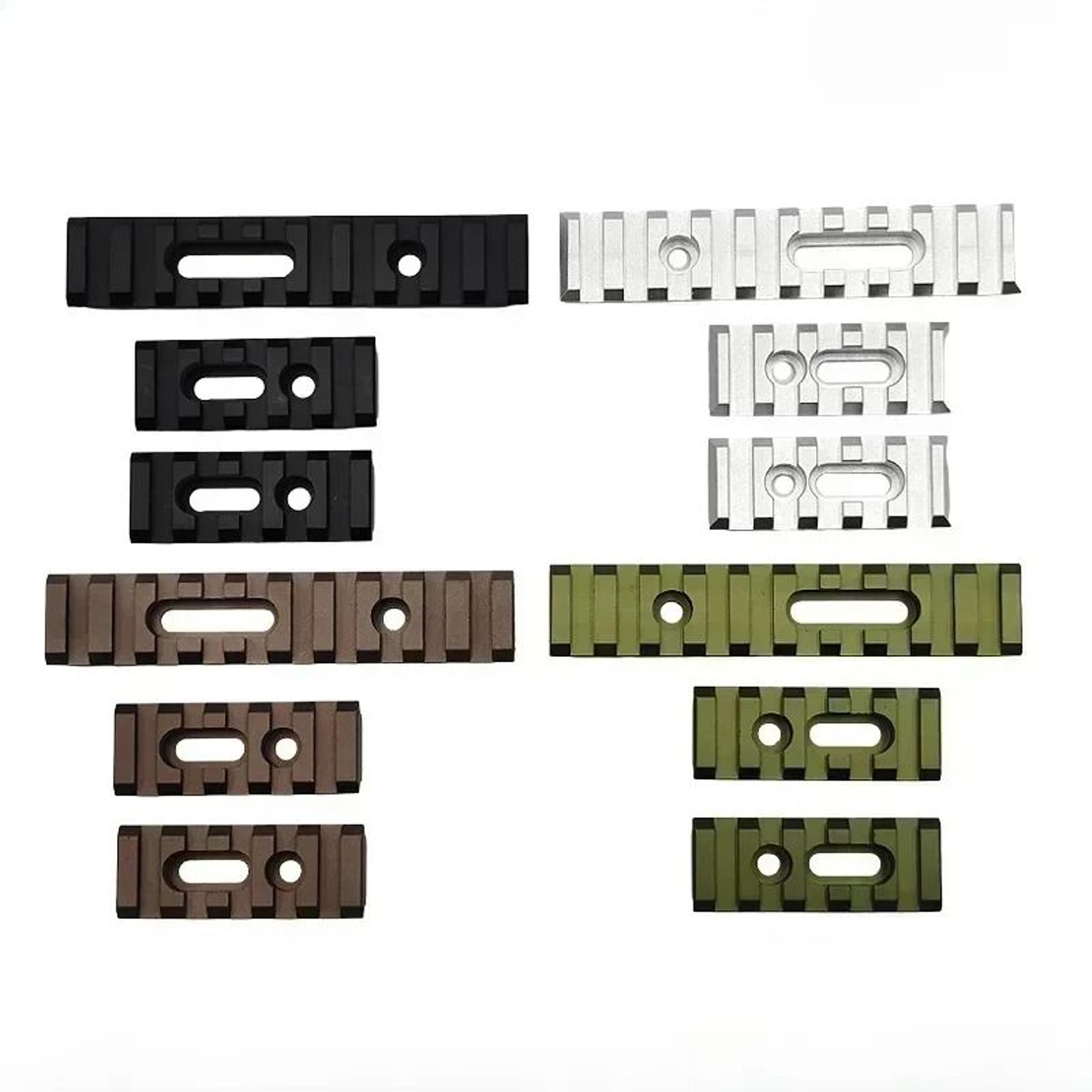 aluminum tactical helmet rail mount adapter set