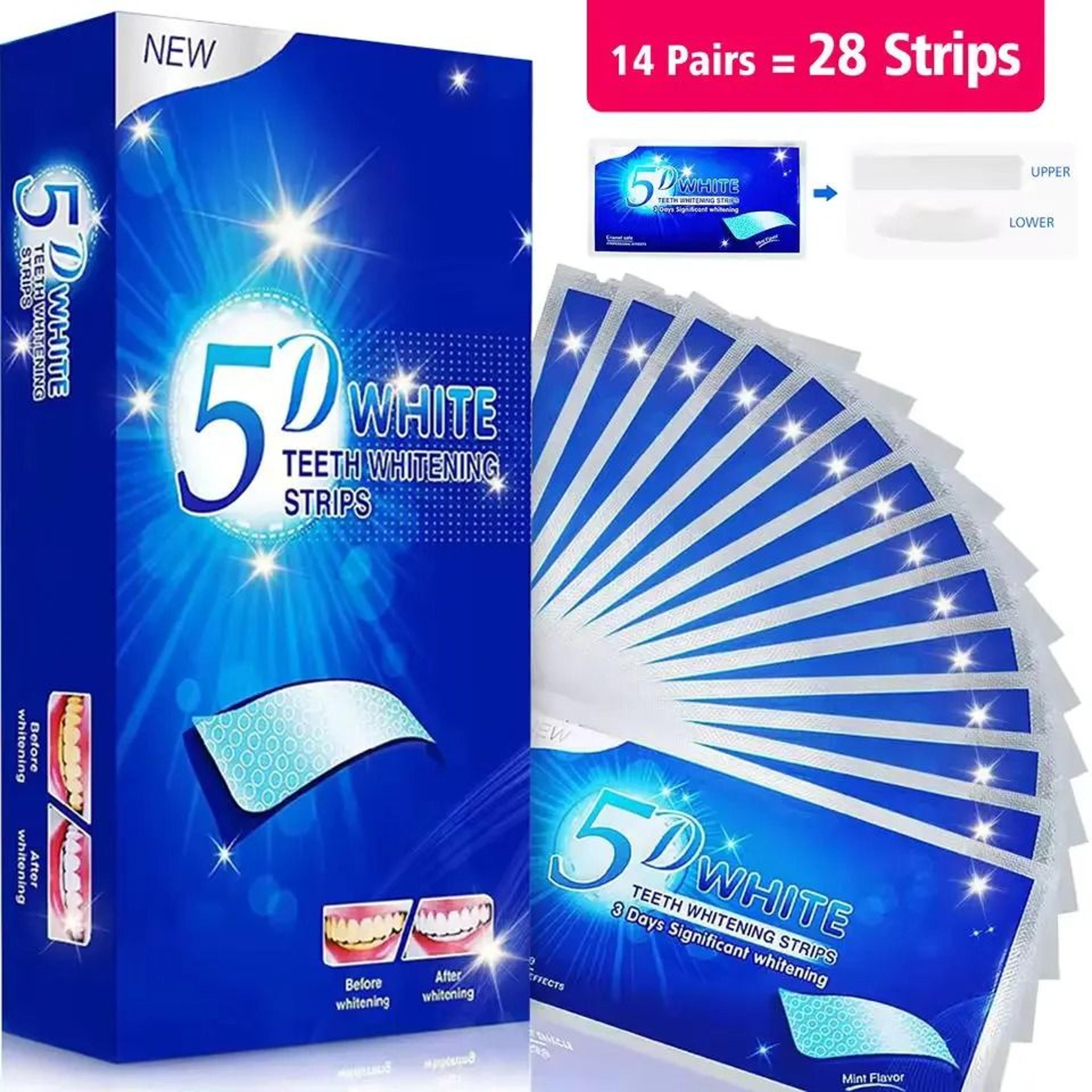 professional advanced enamel safe teeth whitening strips