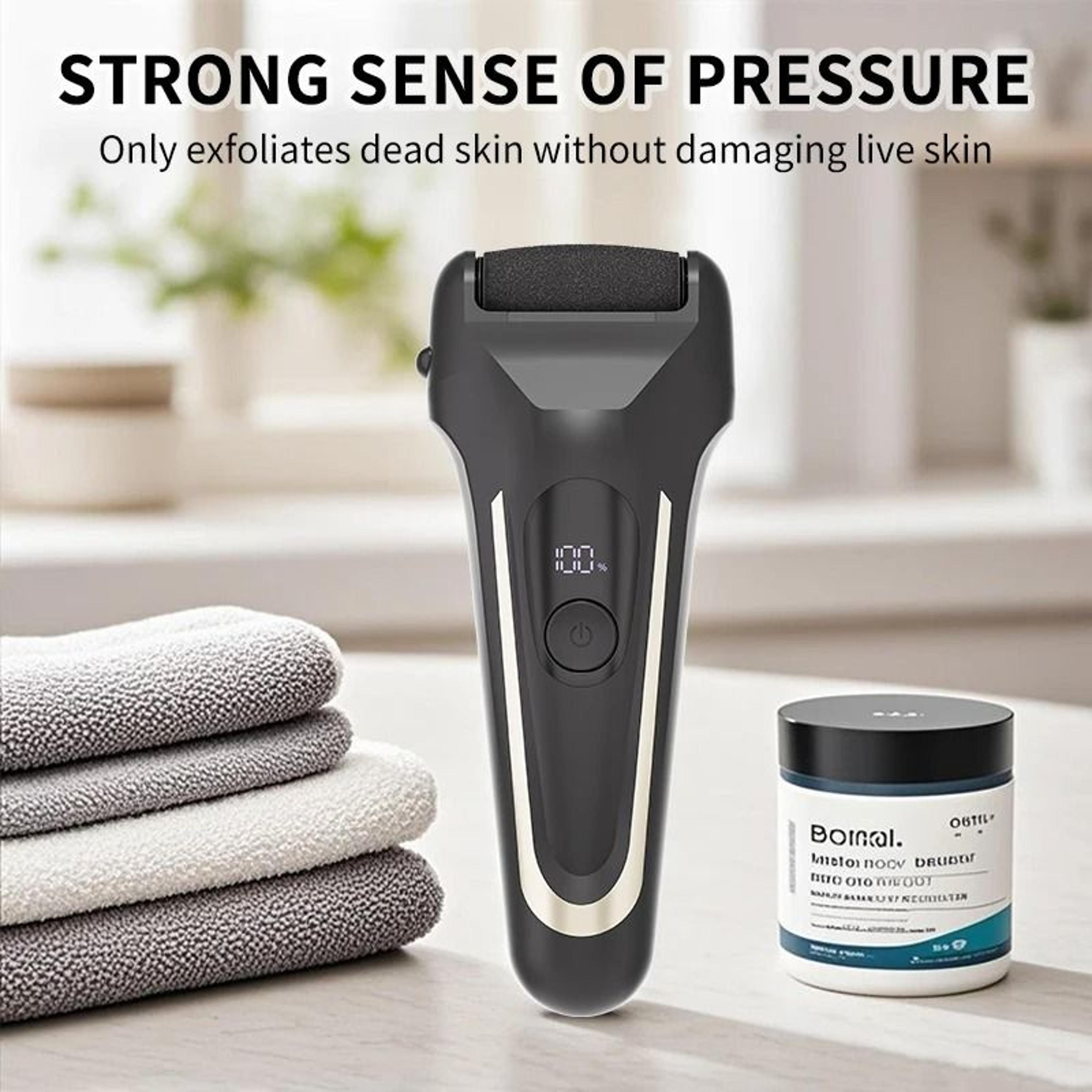 usb powered rechargeable electric foot grinder and callus remover