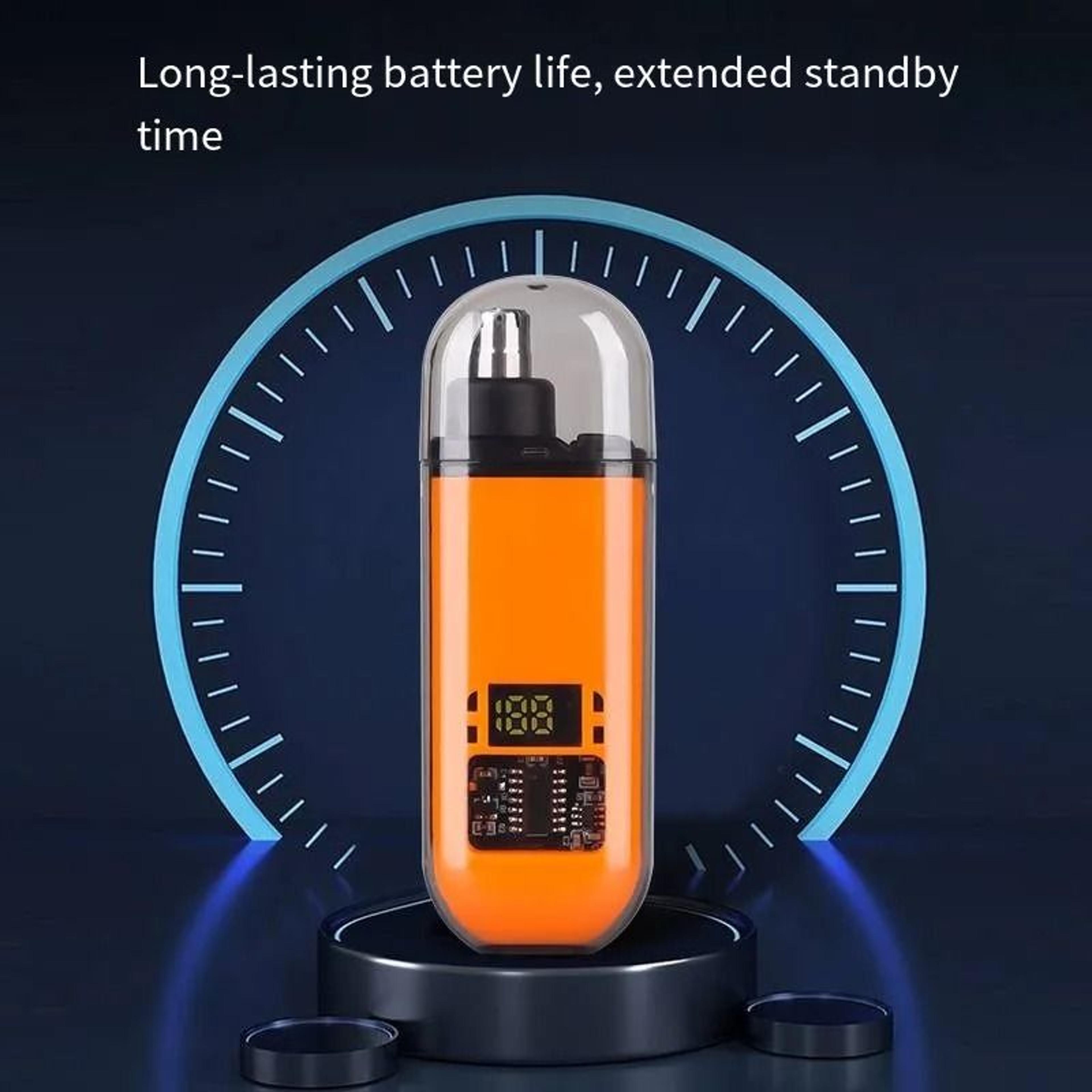 portable rechargeable nose and ear hair trimmer