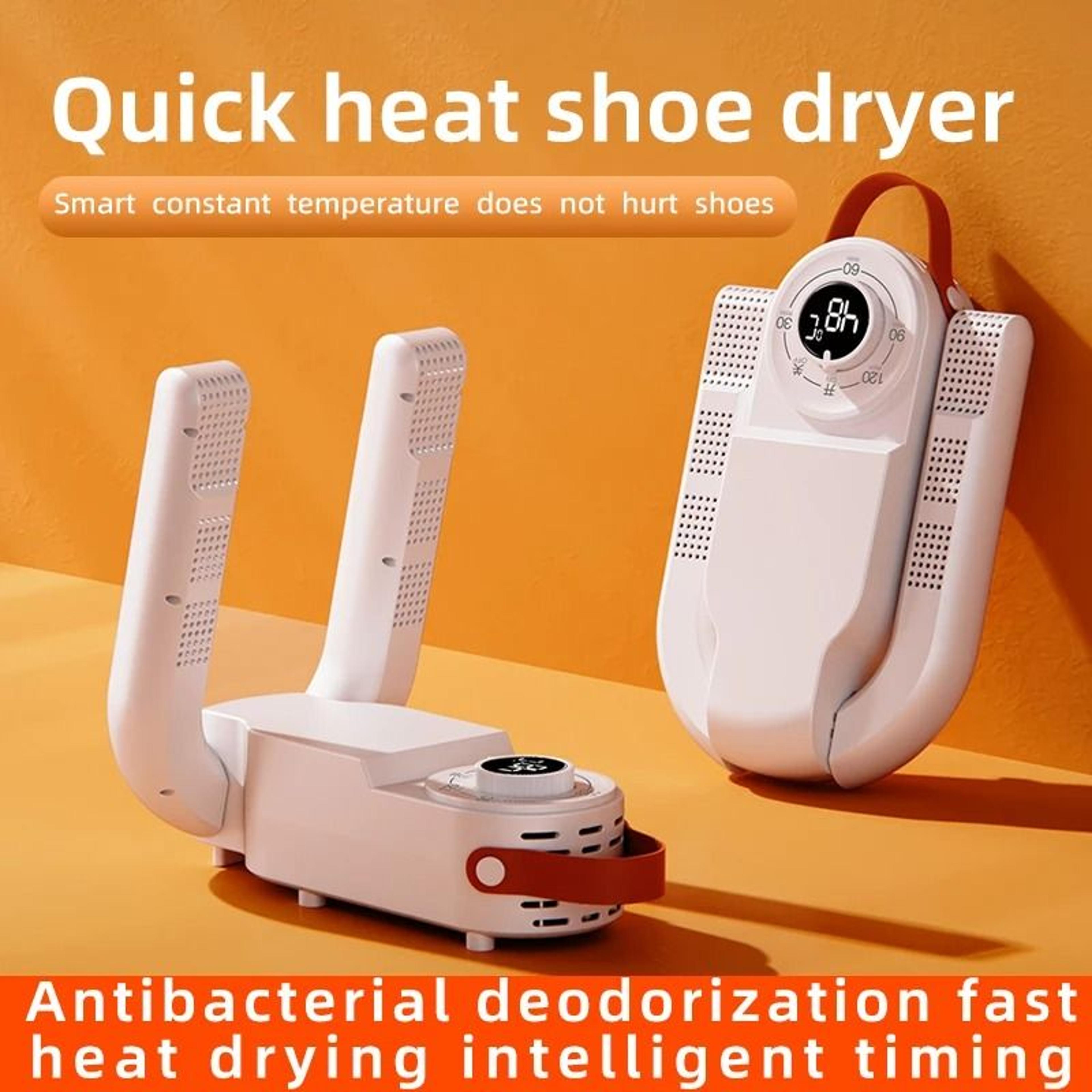 intelligent 360 degree deodorizing shoe dryer and warmer