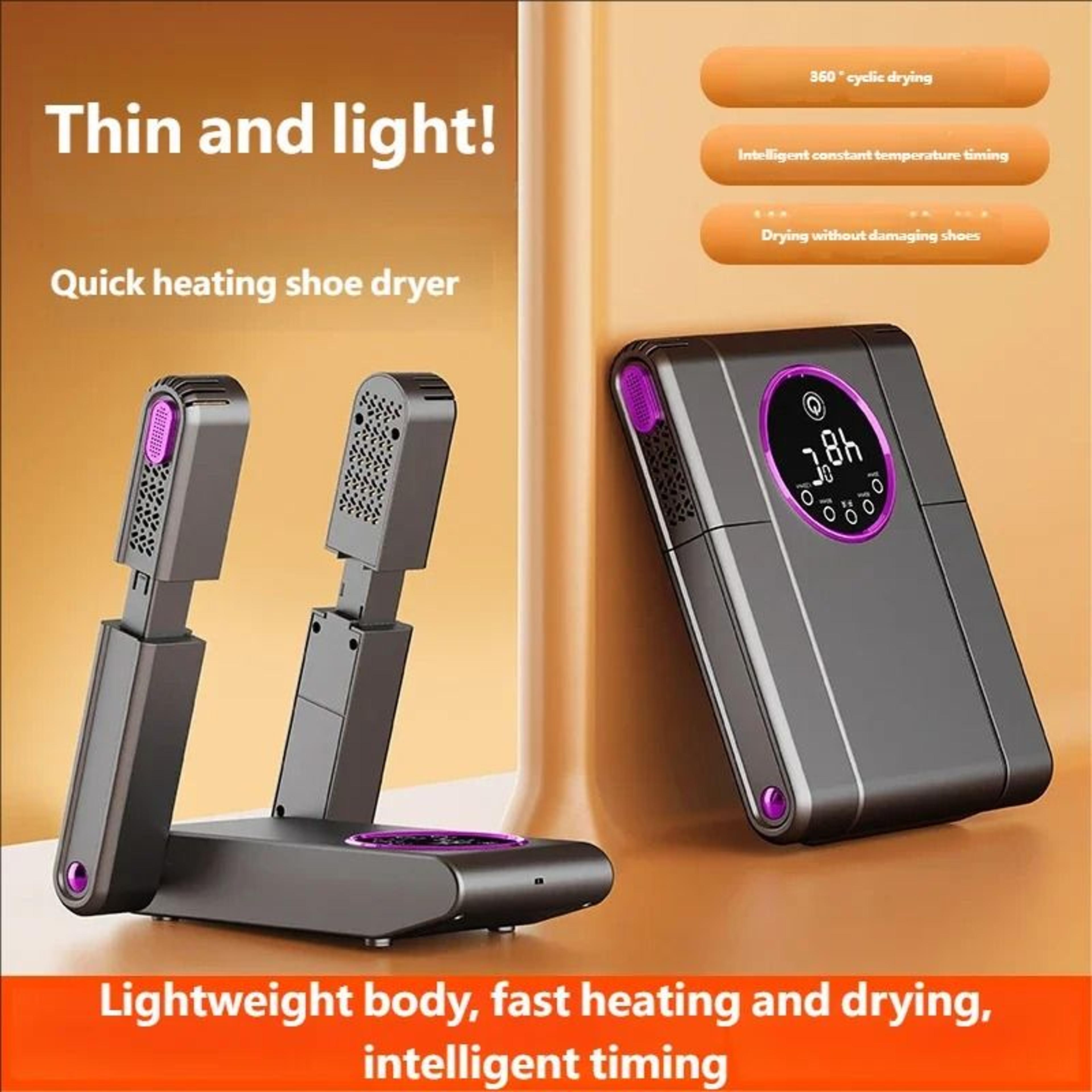 intelligent deodorizing and sterilizing electric shoe dryer