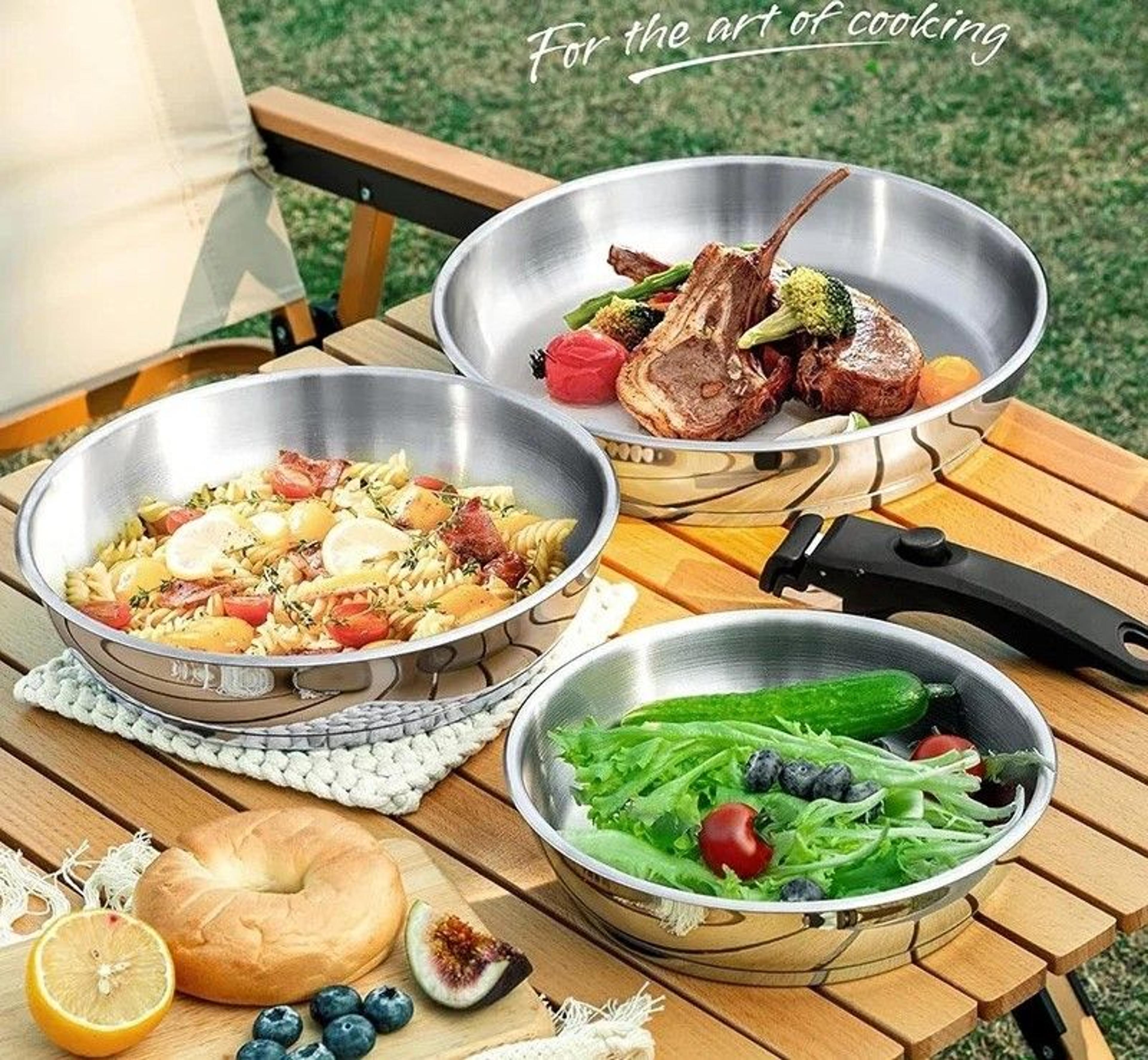 infinite-utility stainless steel culinary system