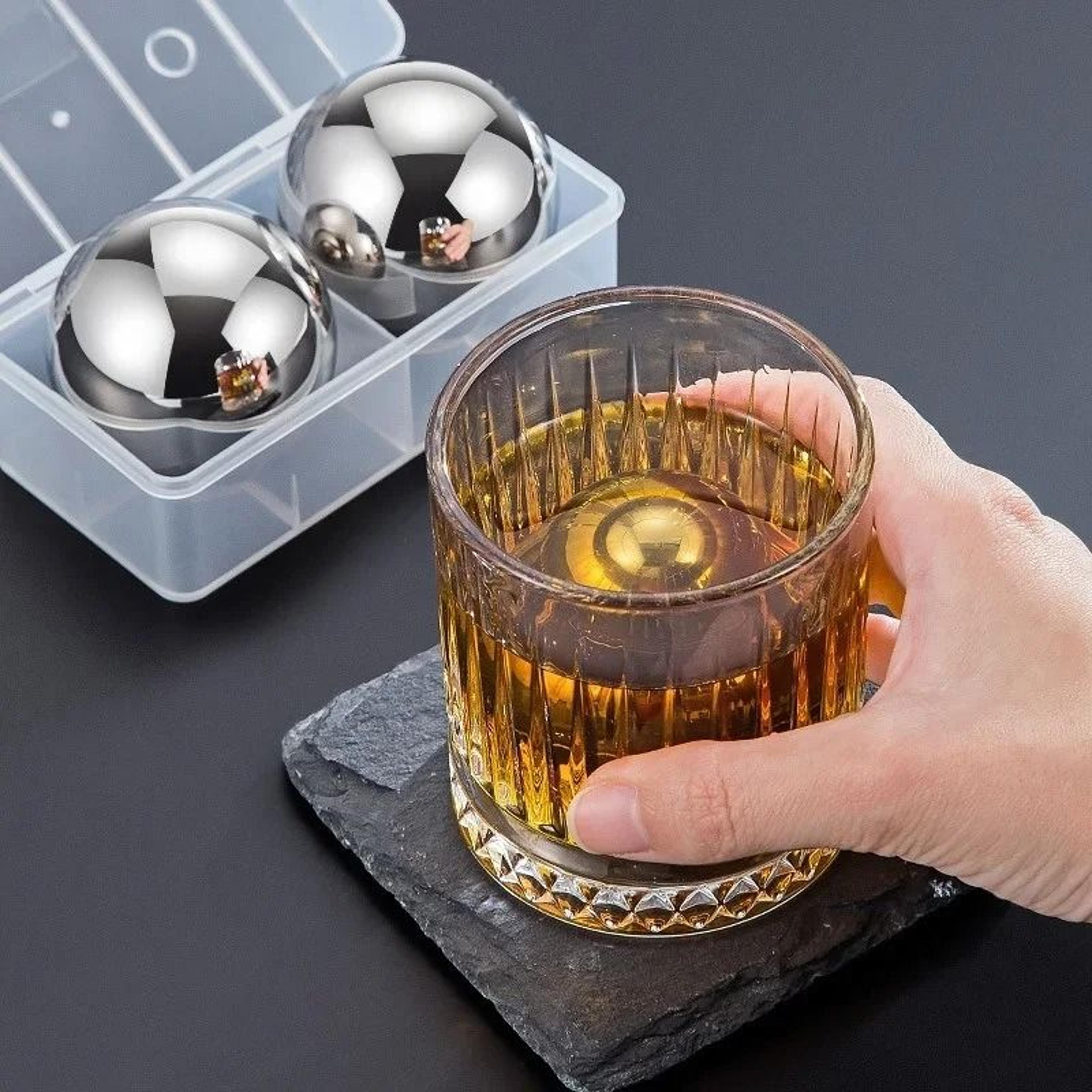 reusable stainless steel ice balls