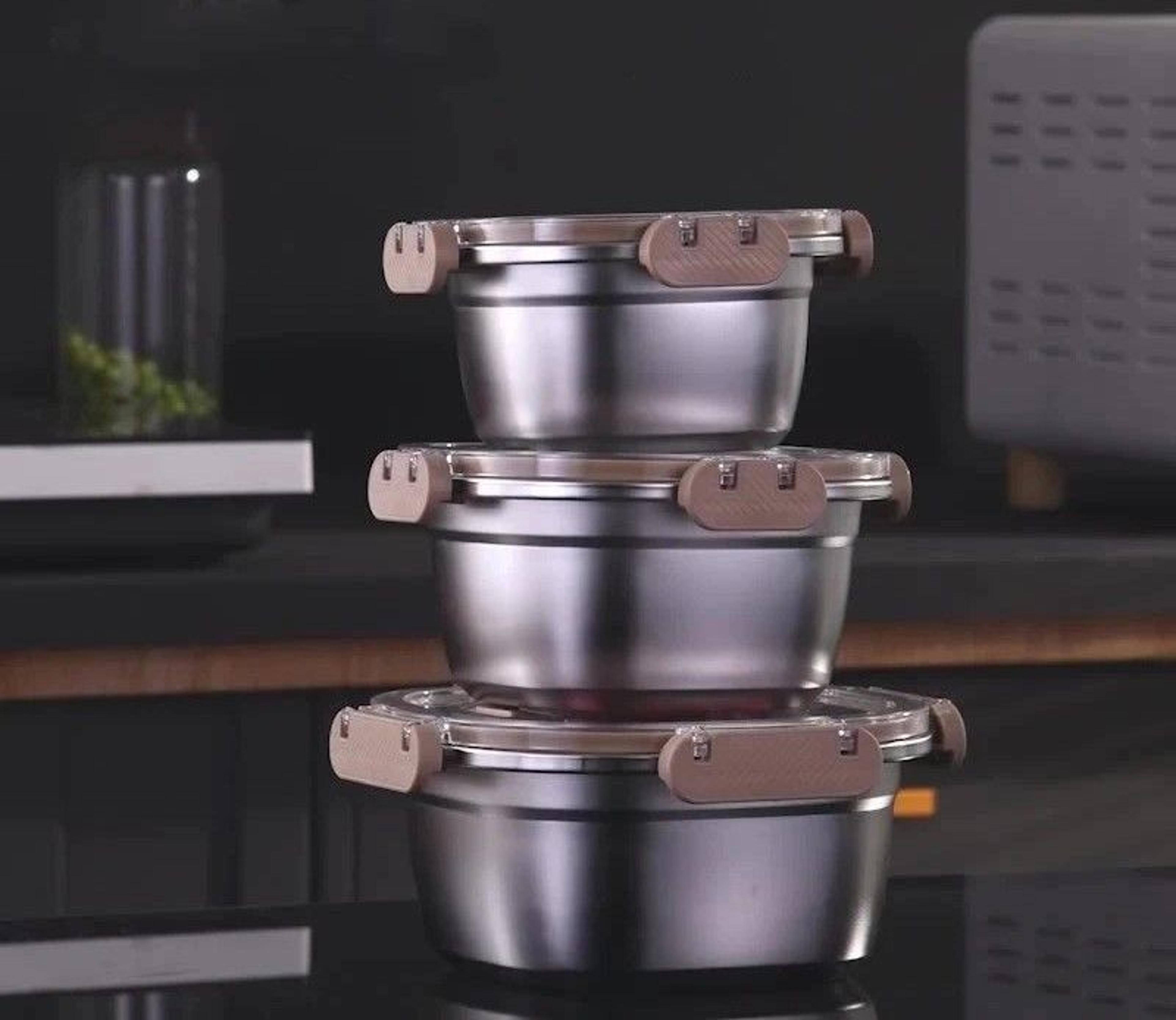 gourmet fresh stainless steel lunch box