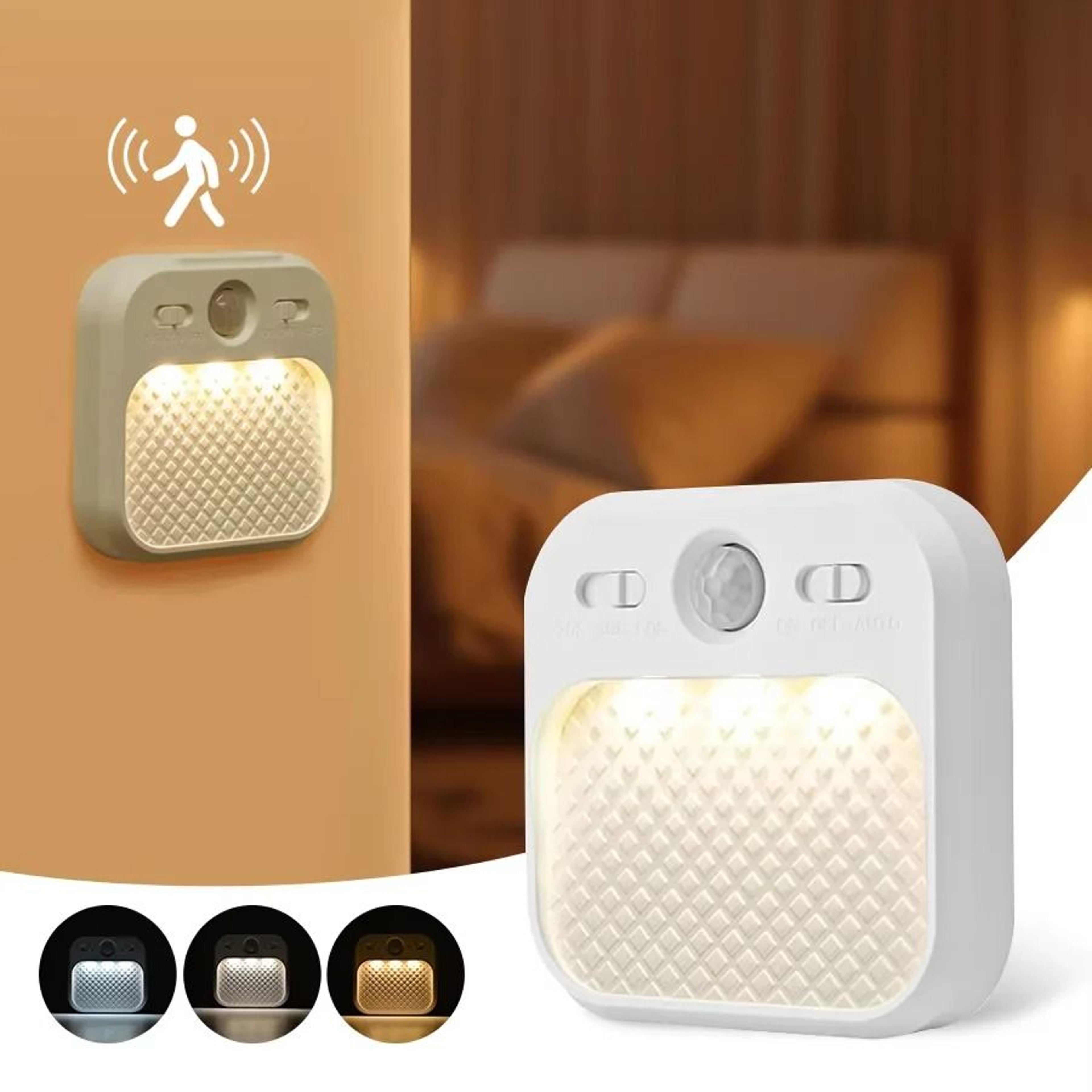 motion sensor led night light rechargeable wireless cabinet lamp
