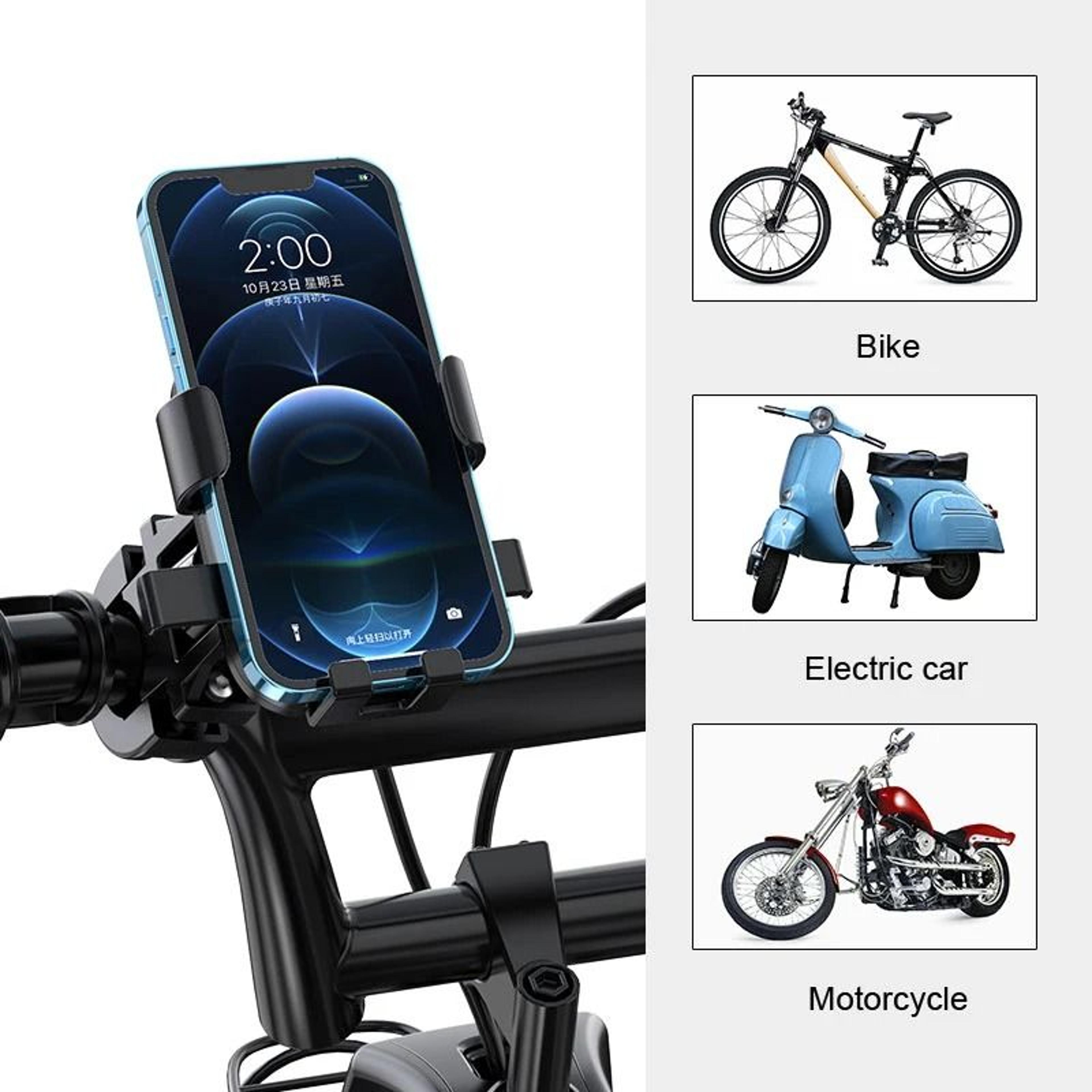 universal rotatable anti slip bike phone mount