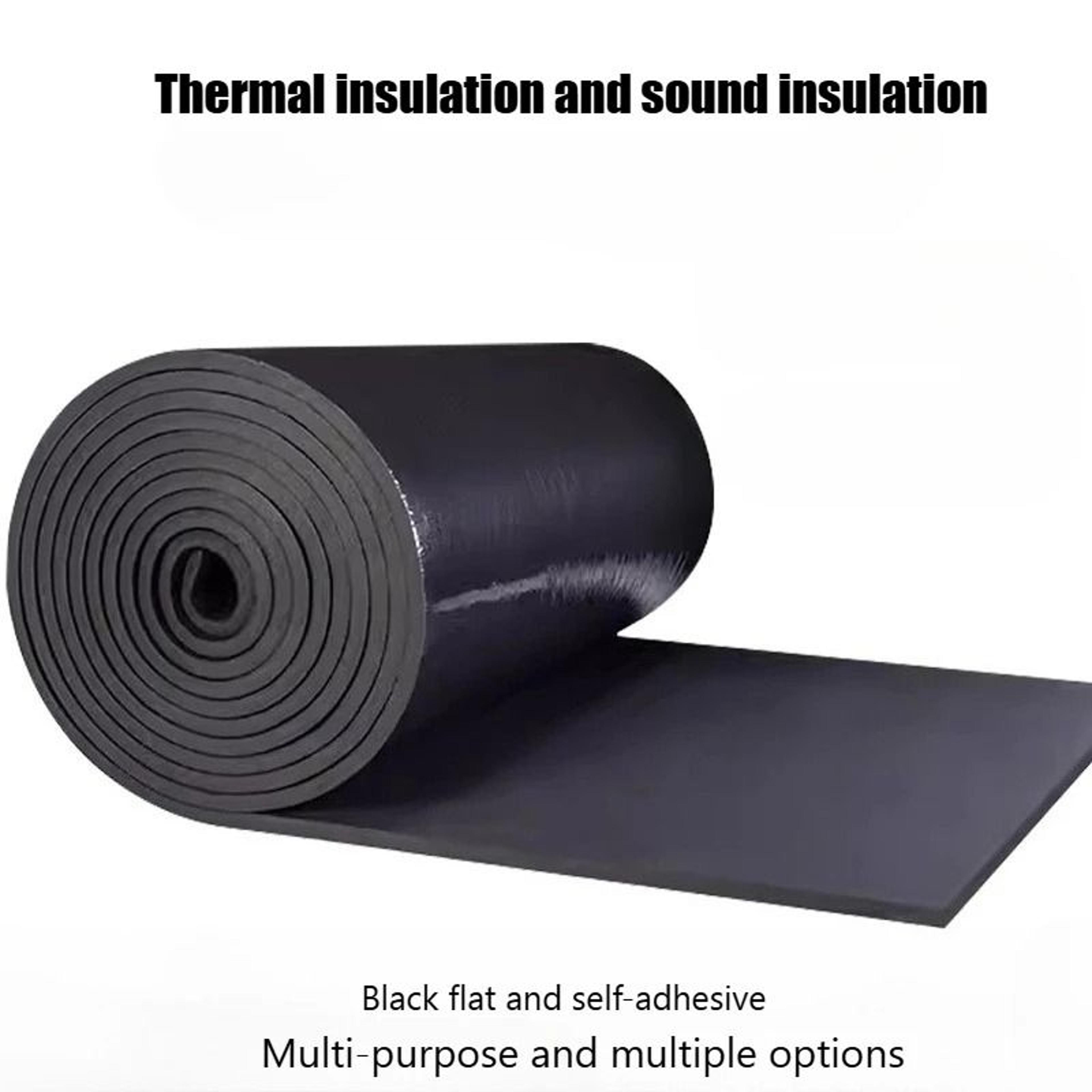 self adhesive rubber foam roll and versatile soundproofing insulation