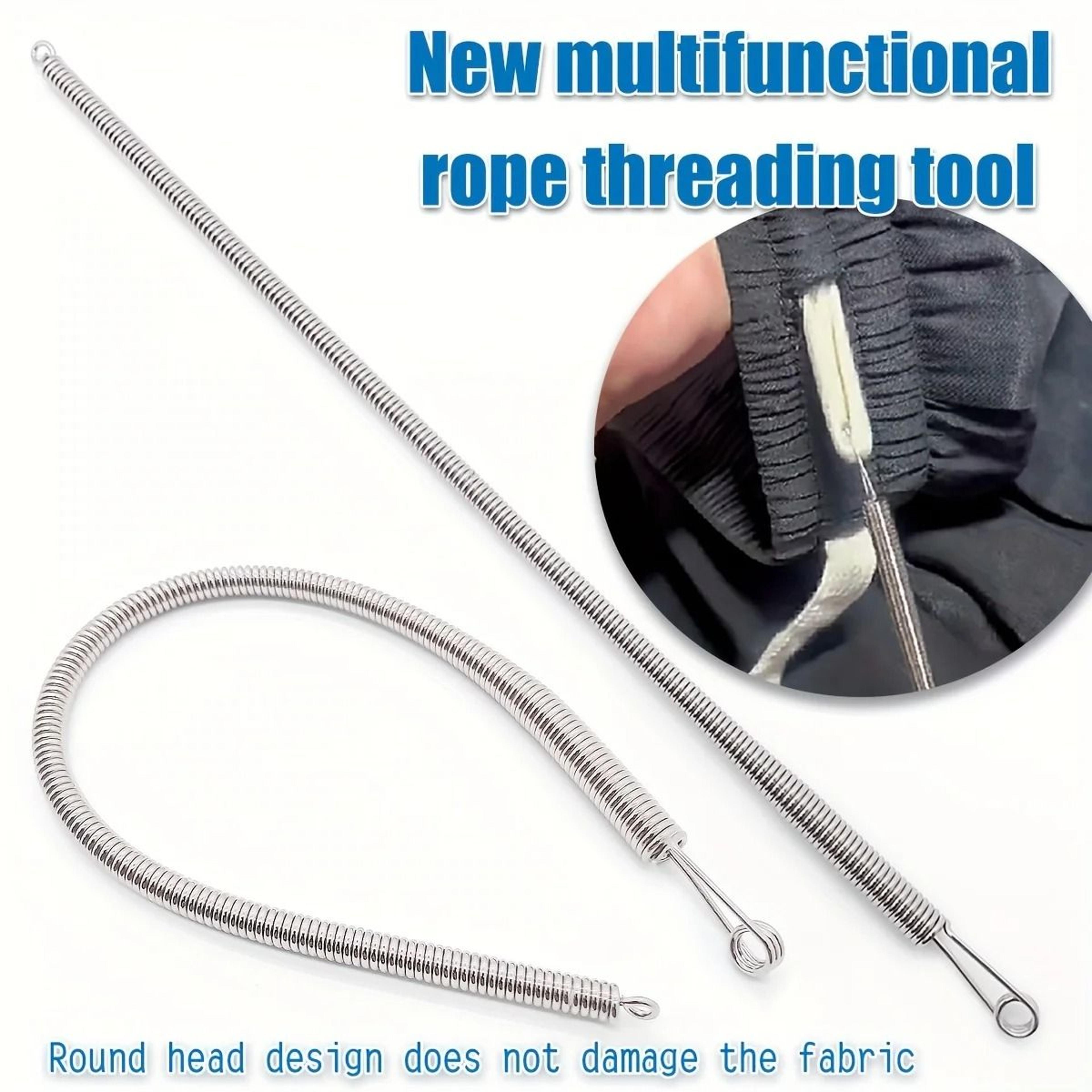 flexible spring rope threading tool