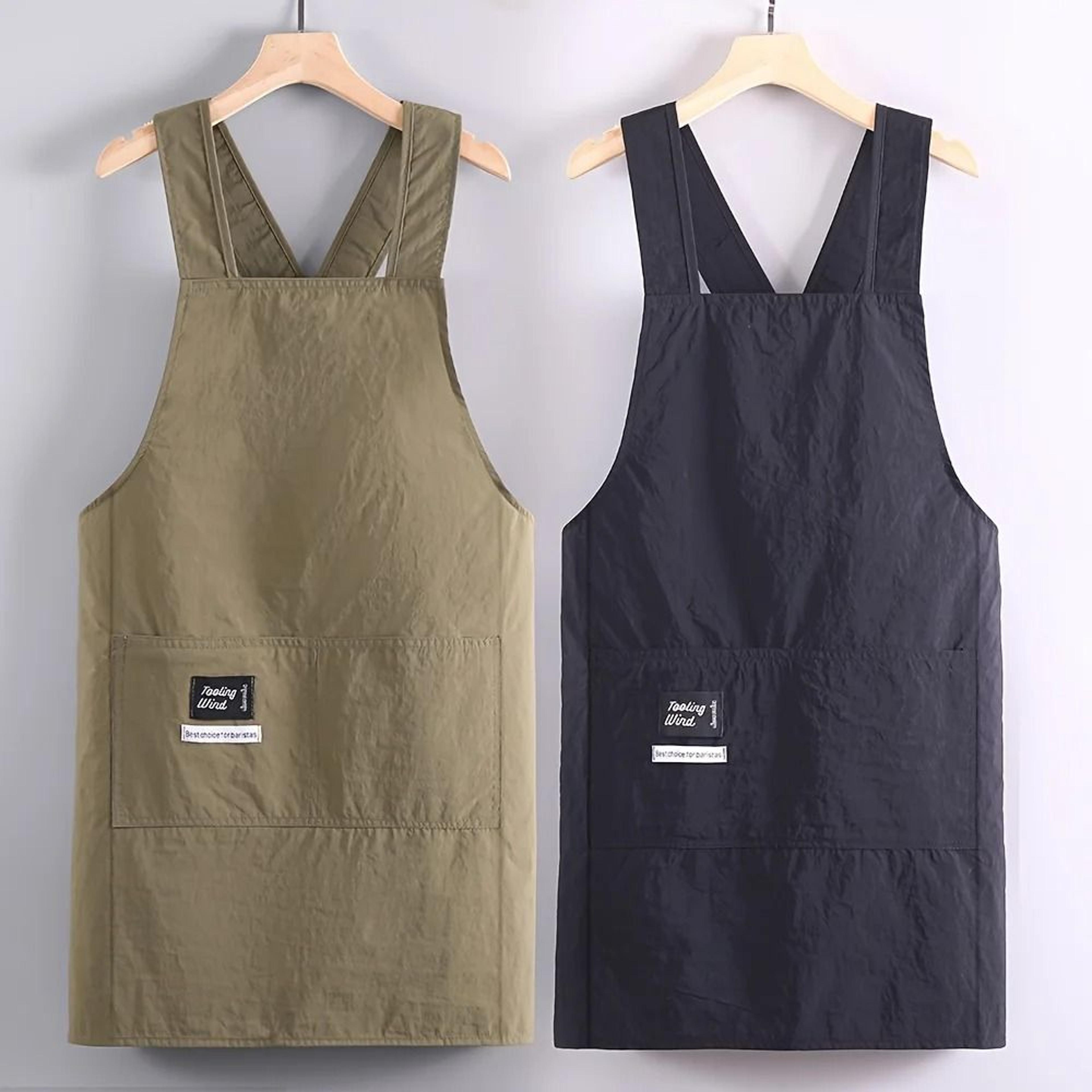 solid color professional grade polyester apron