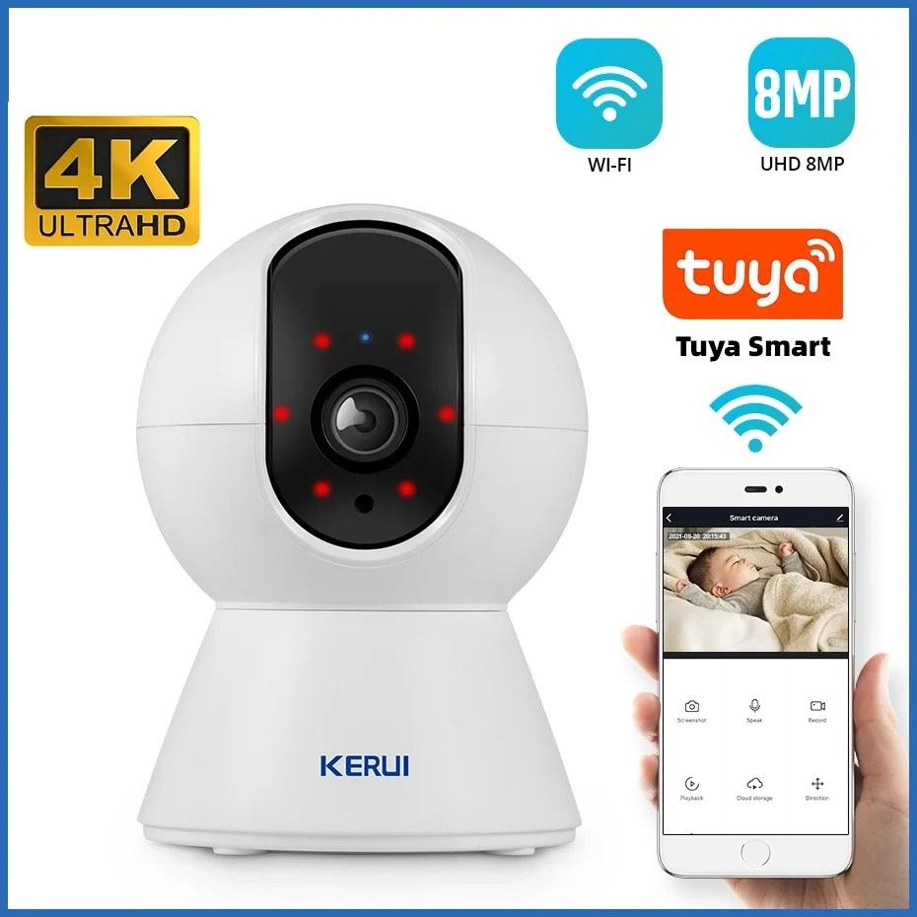 ultra hd intelligent wireless home security system