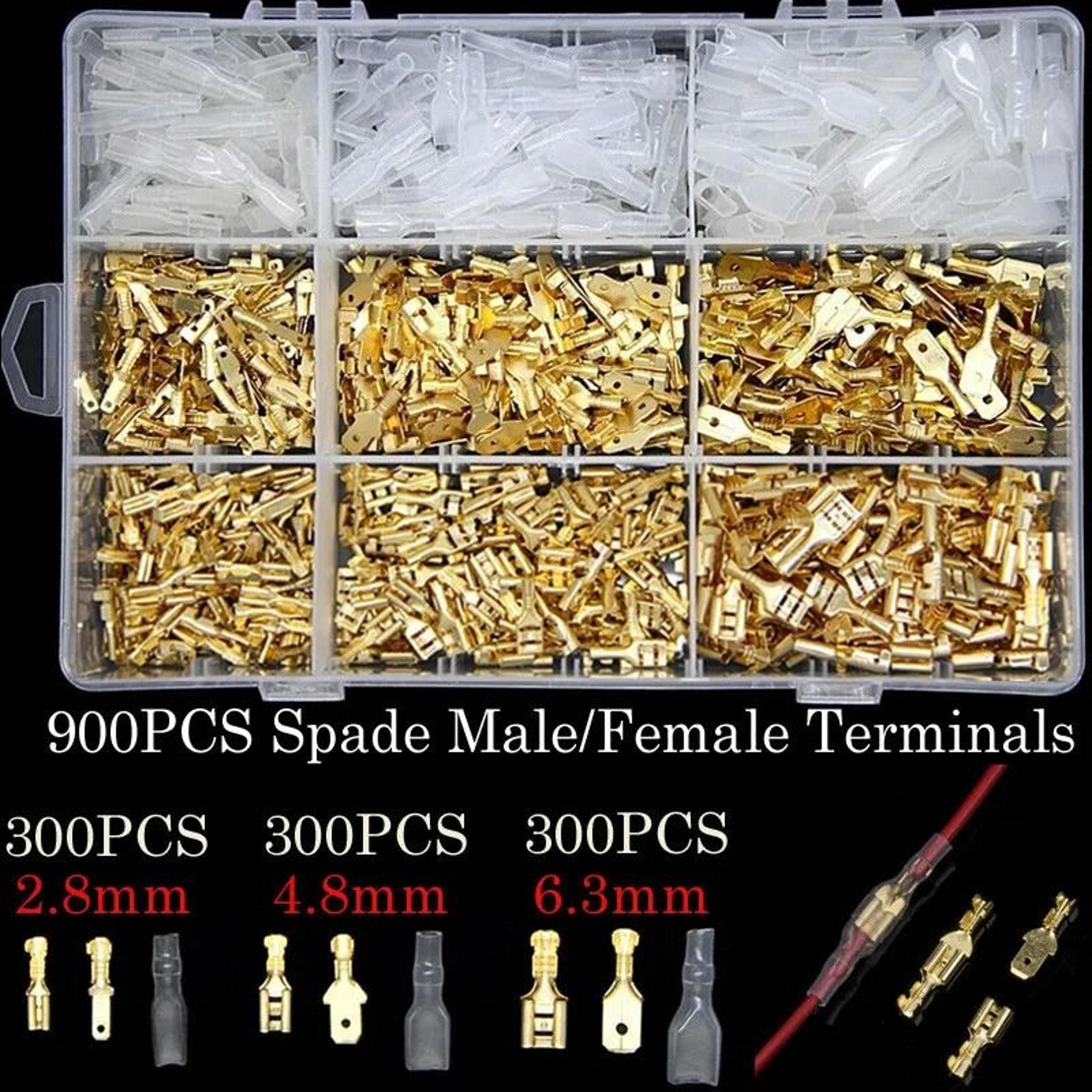 professional grade insulated spade terminal connection kit
