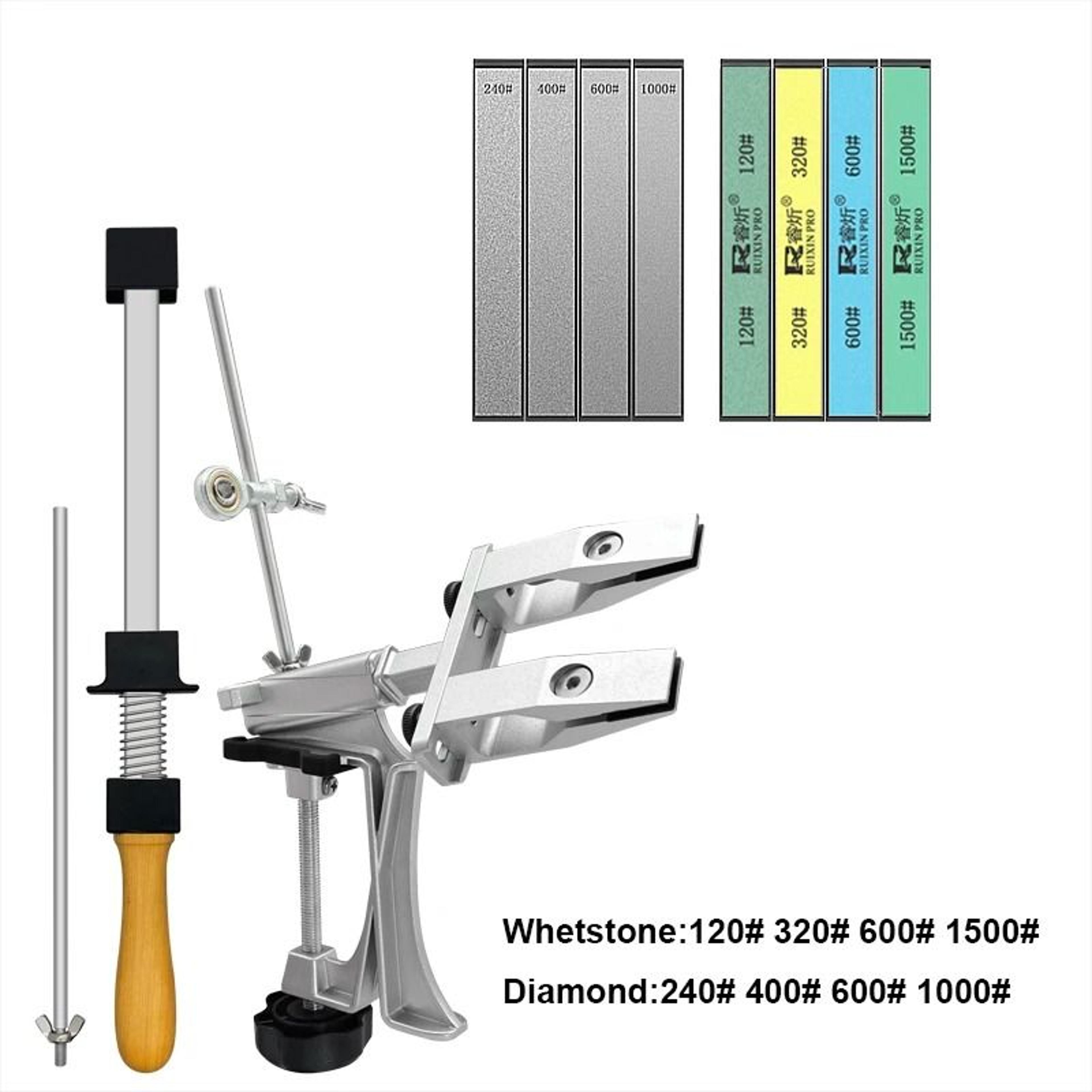 elite precision fixed angle blade honing system