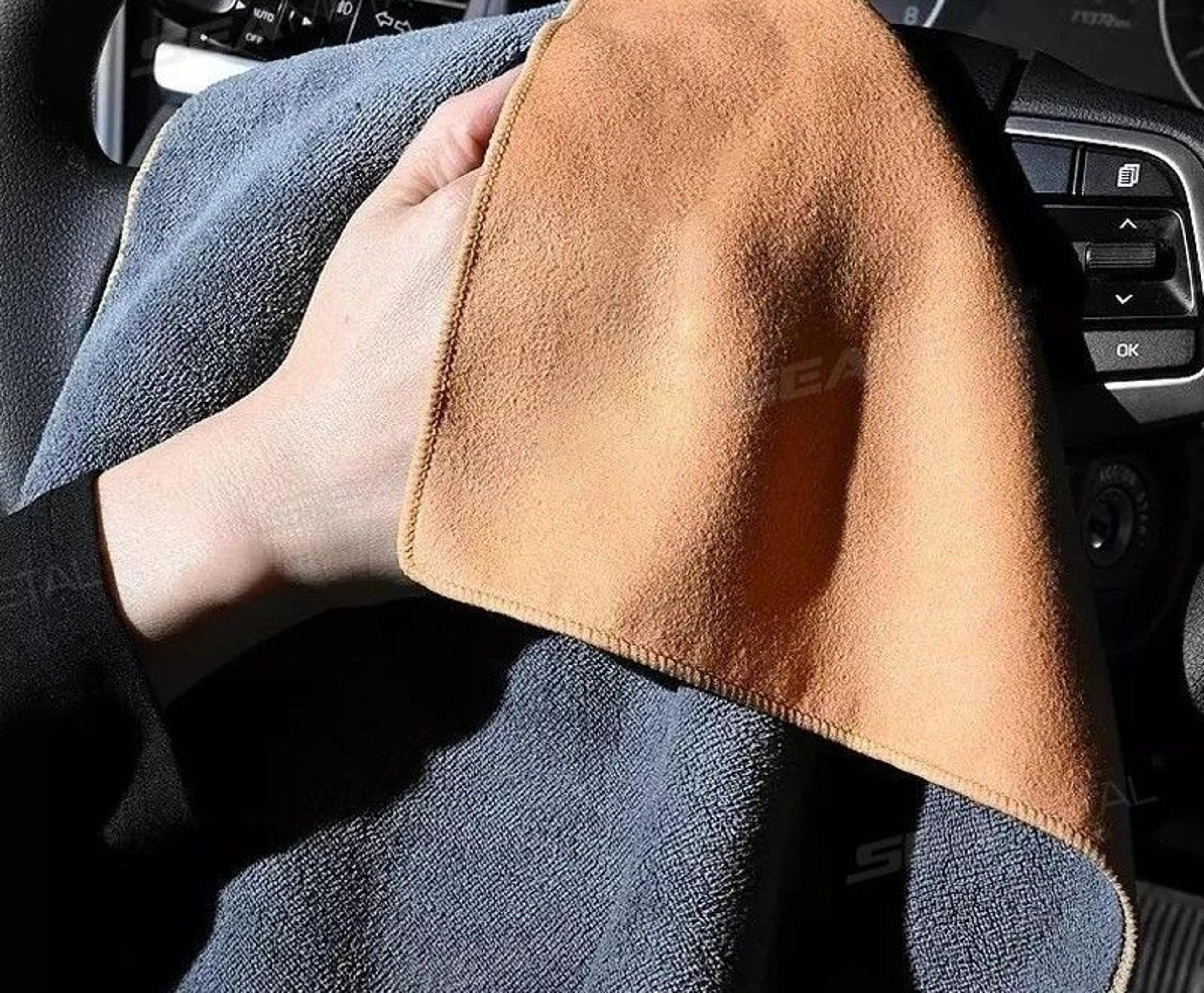 professional grade dual sided hybrid detailing towel