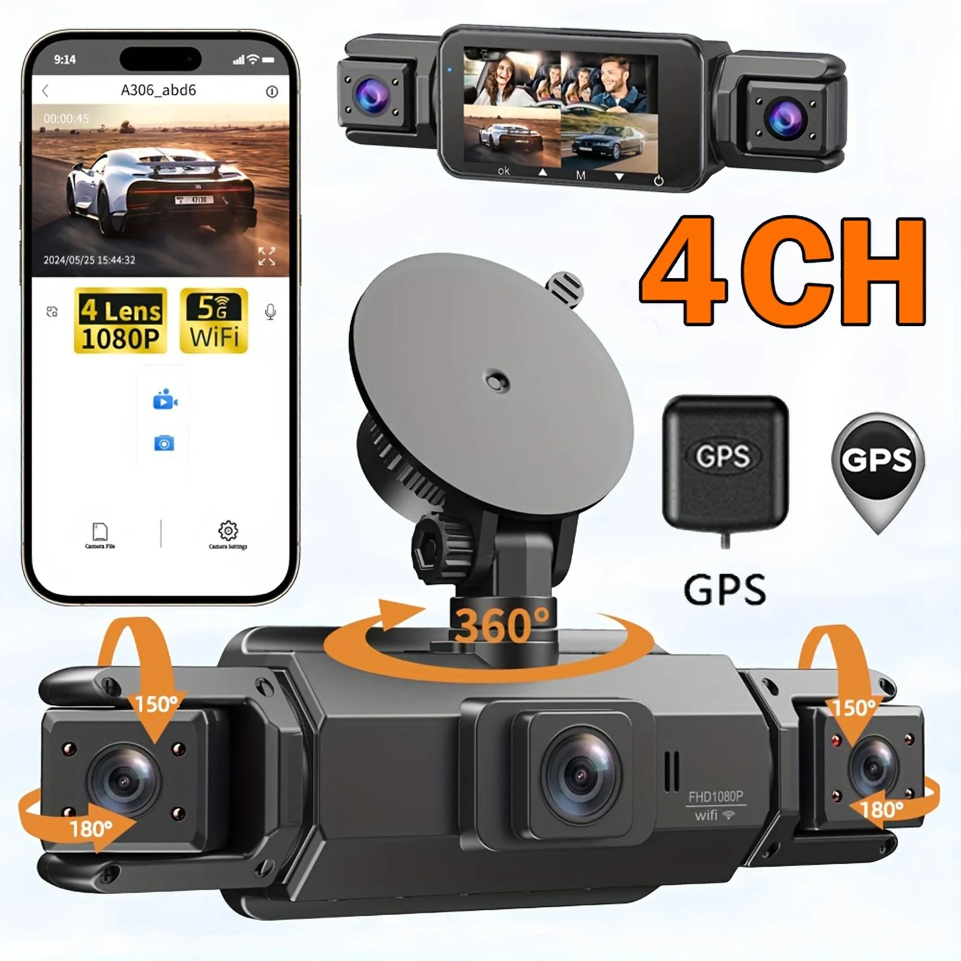 ultra hd 360° multi panoramic 4ch security command center
