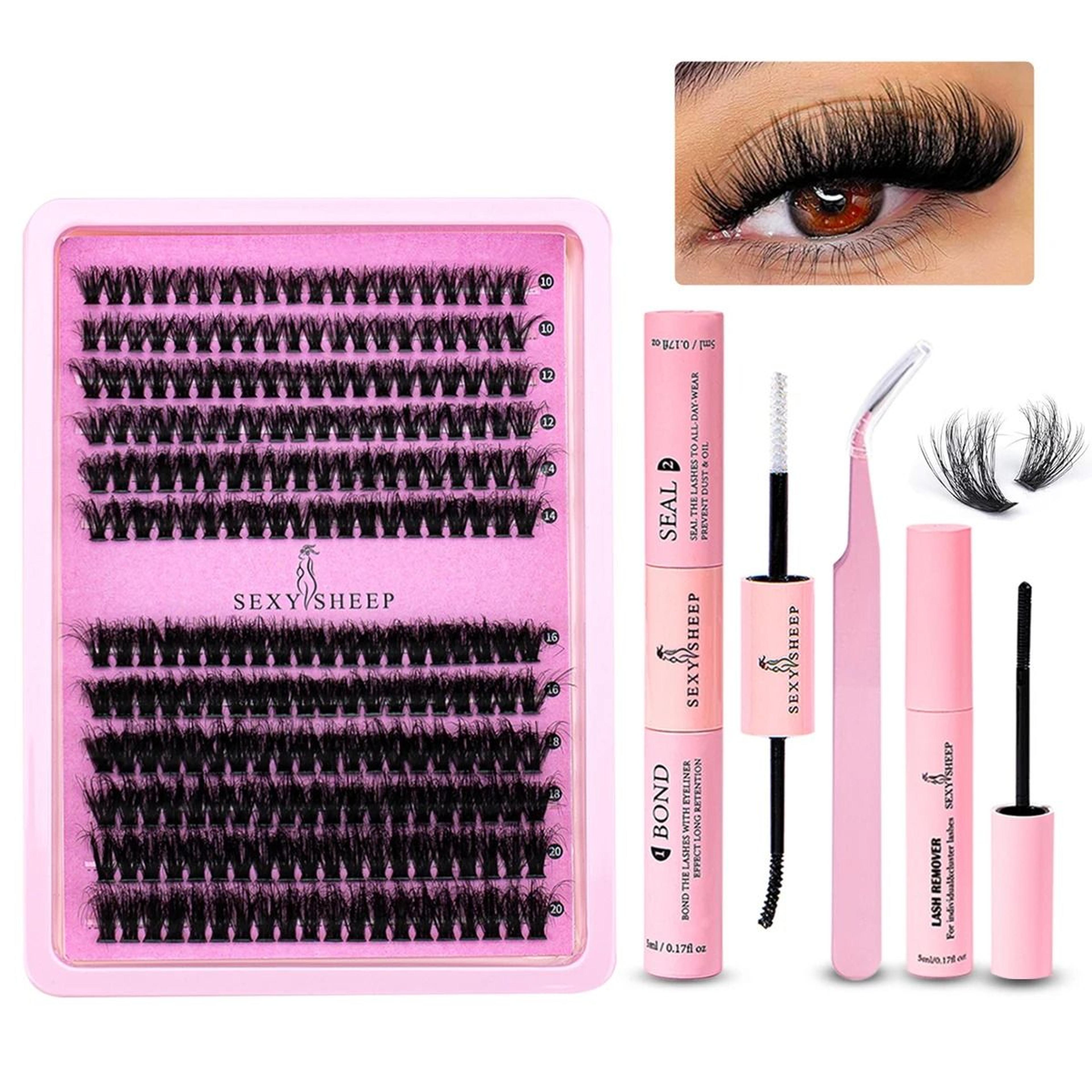 diy professional lash extension cluster series