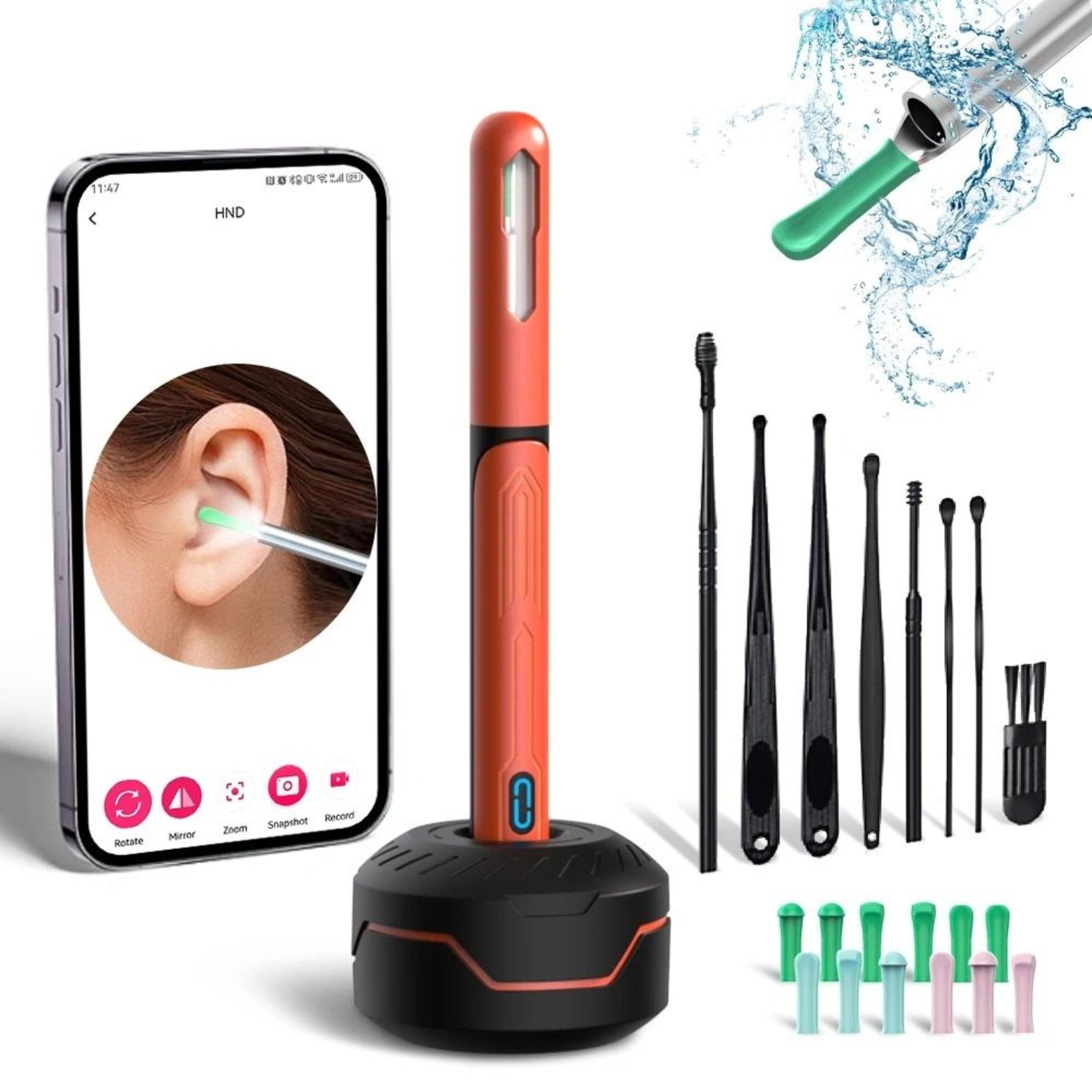 visual precision ear hygiene interface