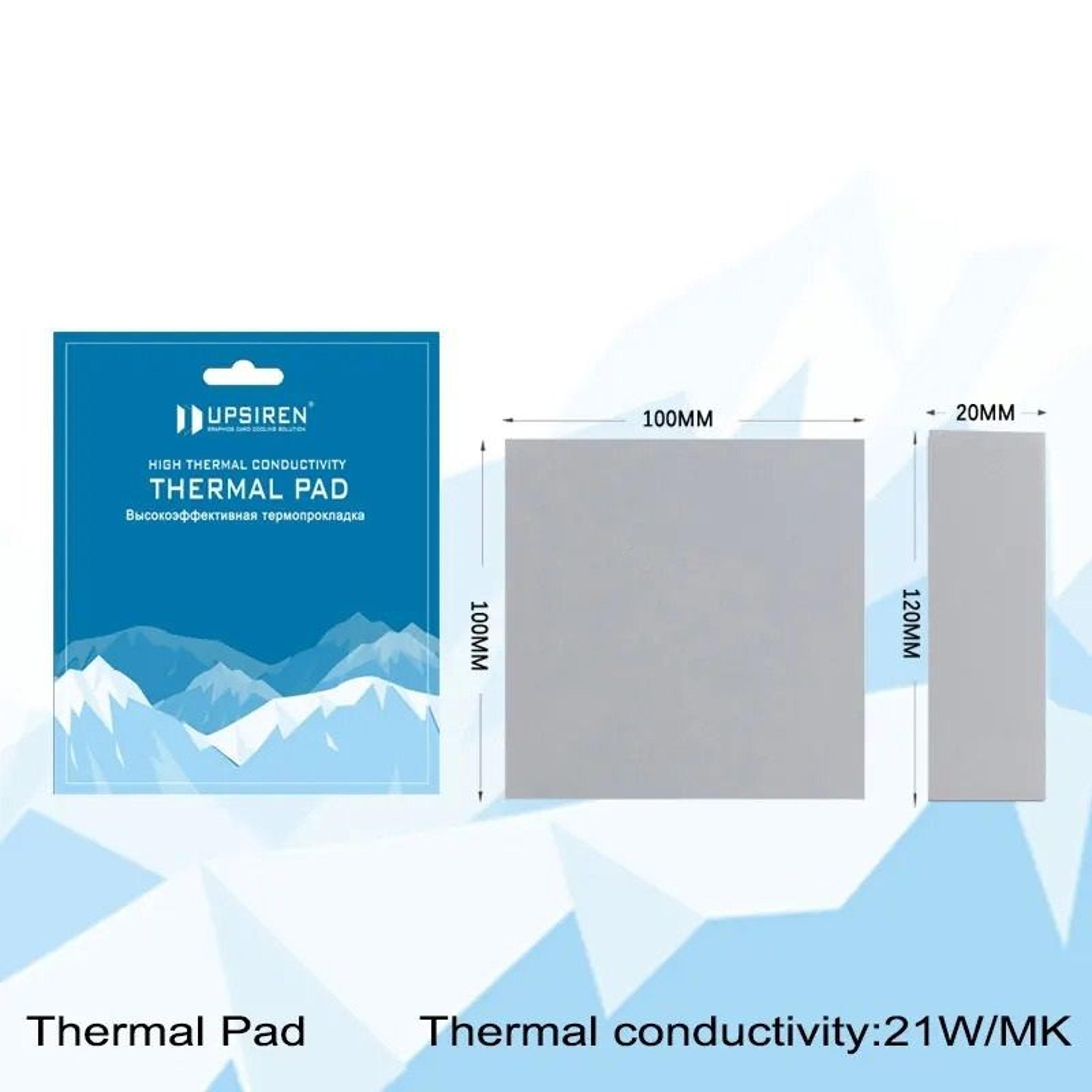 high performance conductive thermal cooling pad