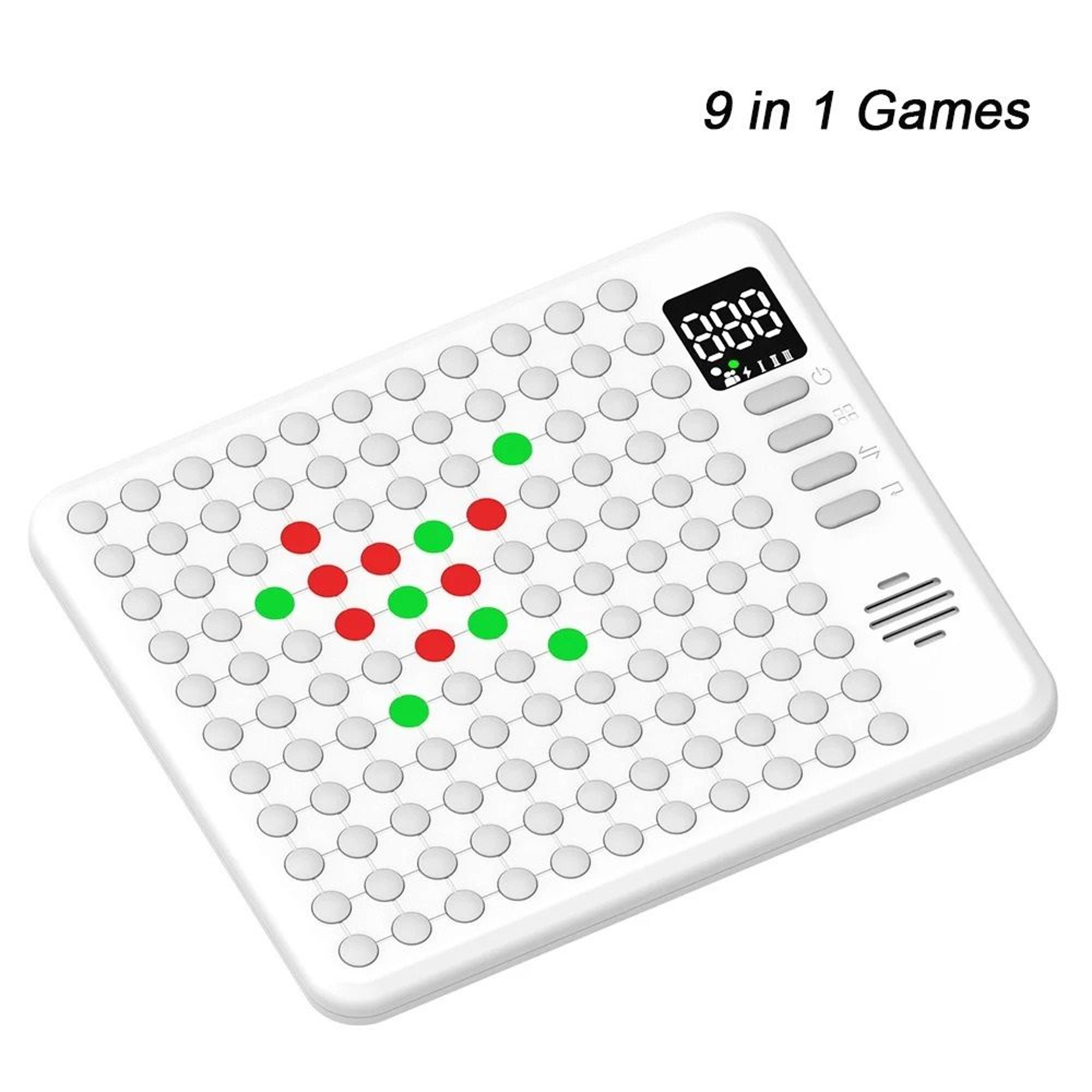 9 in 1 electronic strategy and skill game console