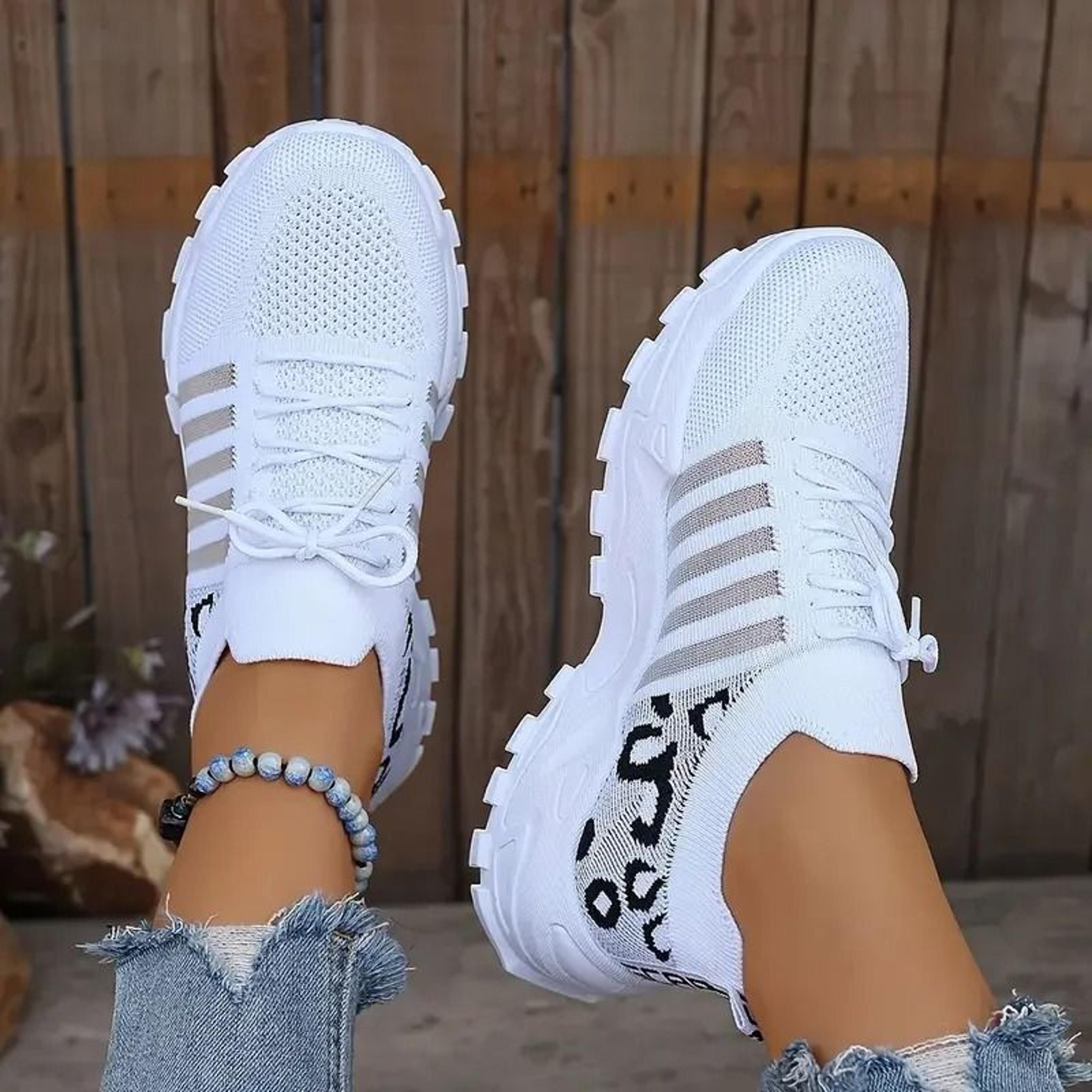 exotic pattern casual women's shoes