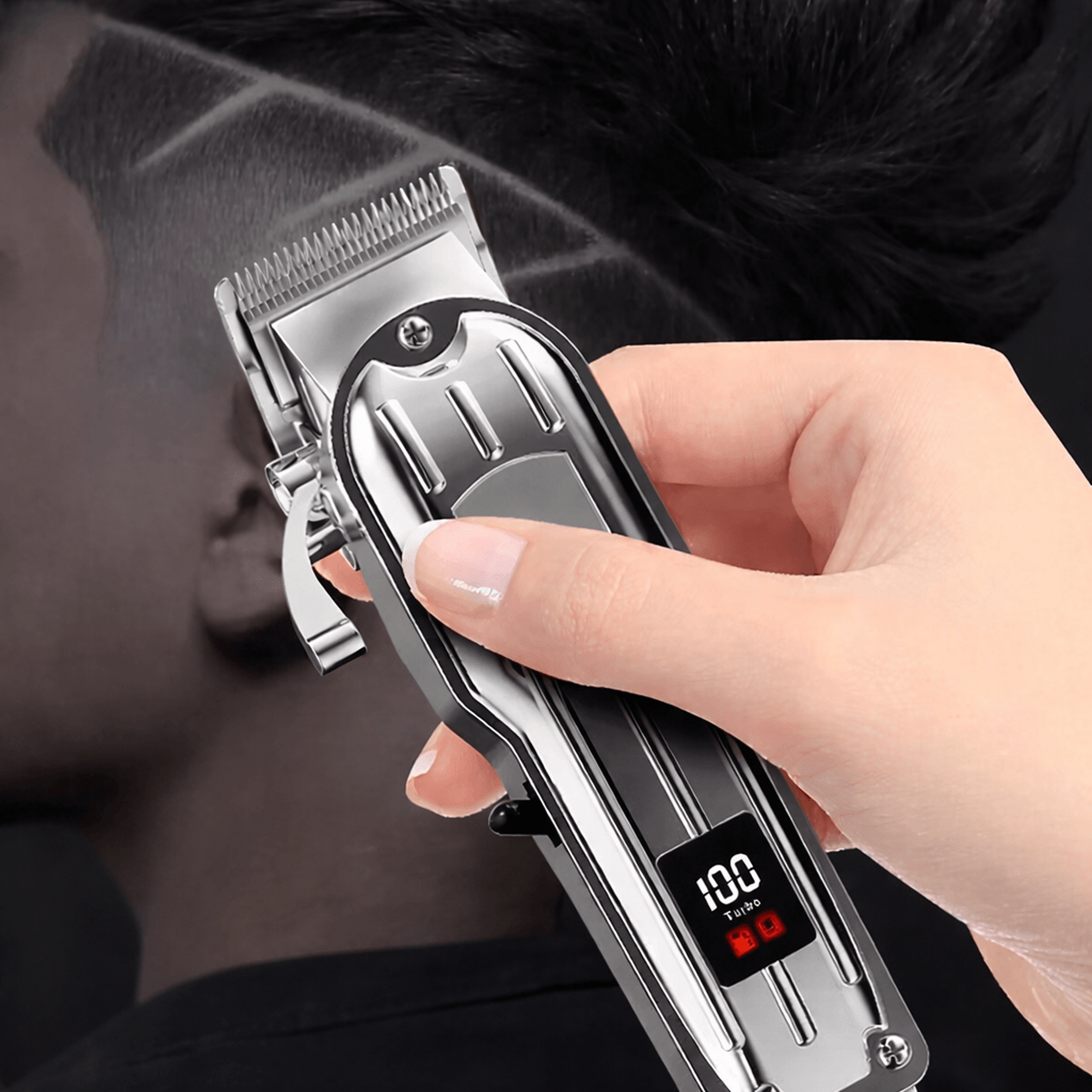professional all metal electric hair clipper