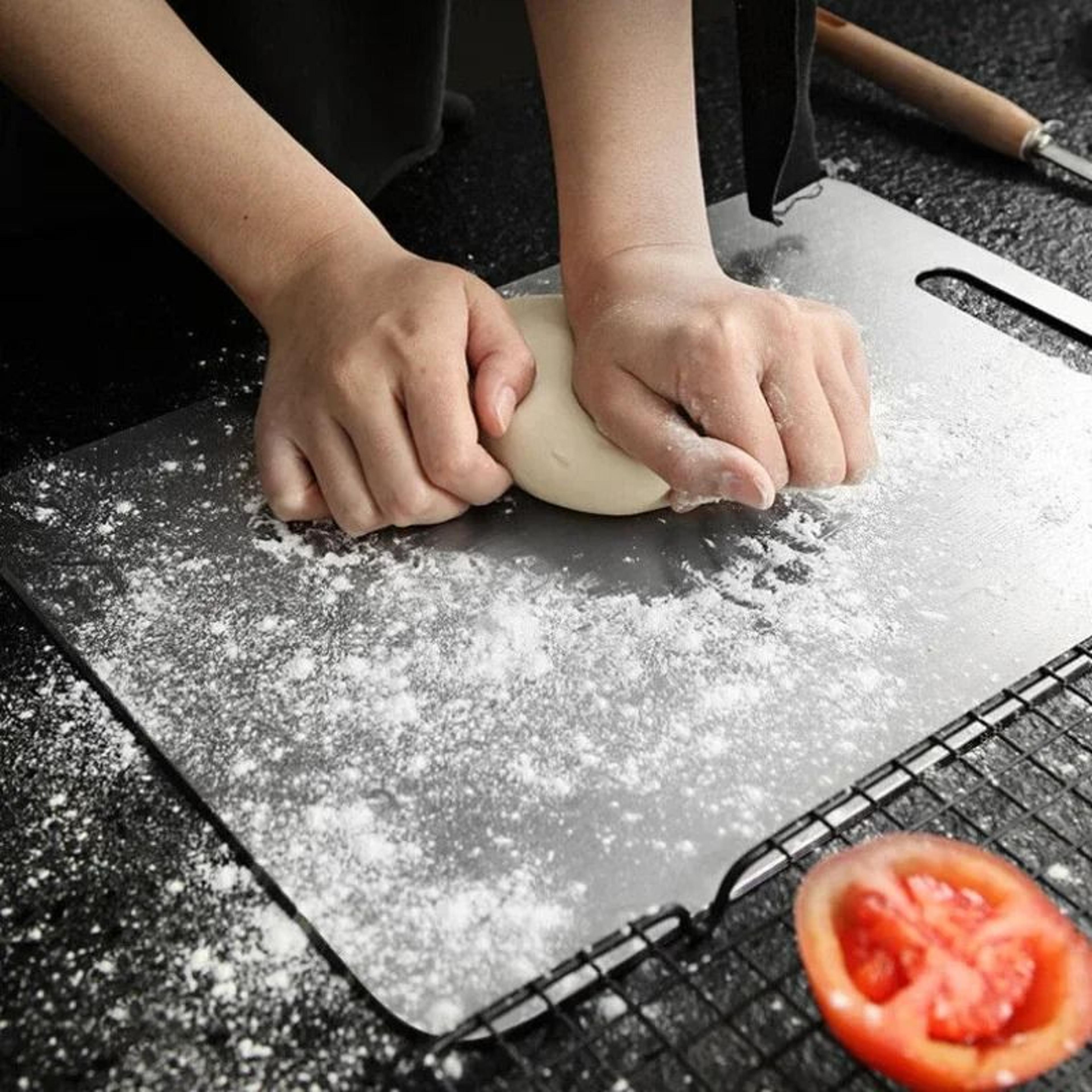 thickened stainless steel professional cutting board