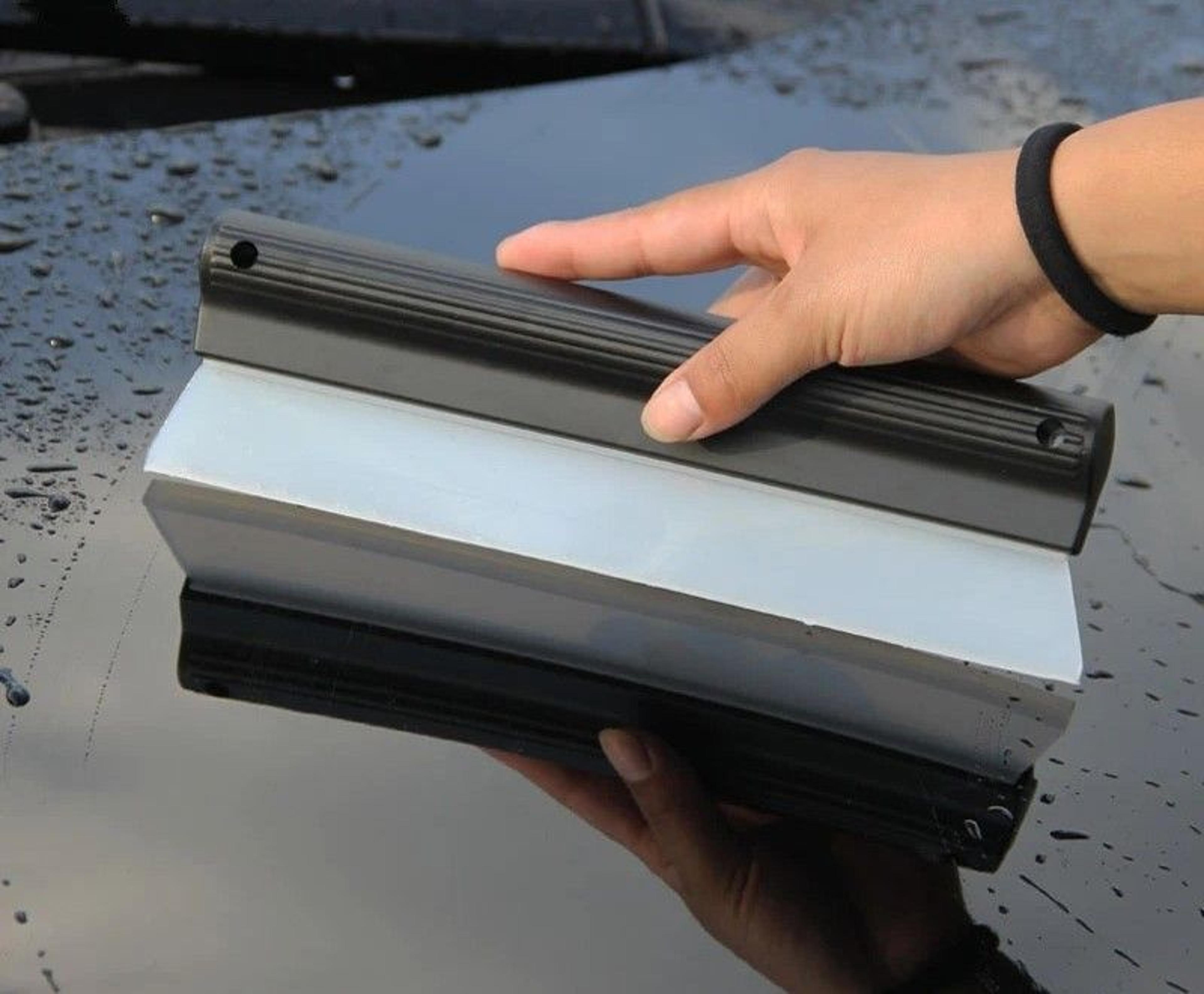 flexible soft silicone water squeegee