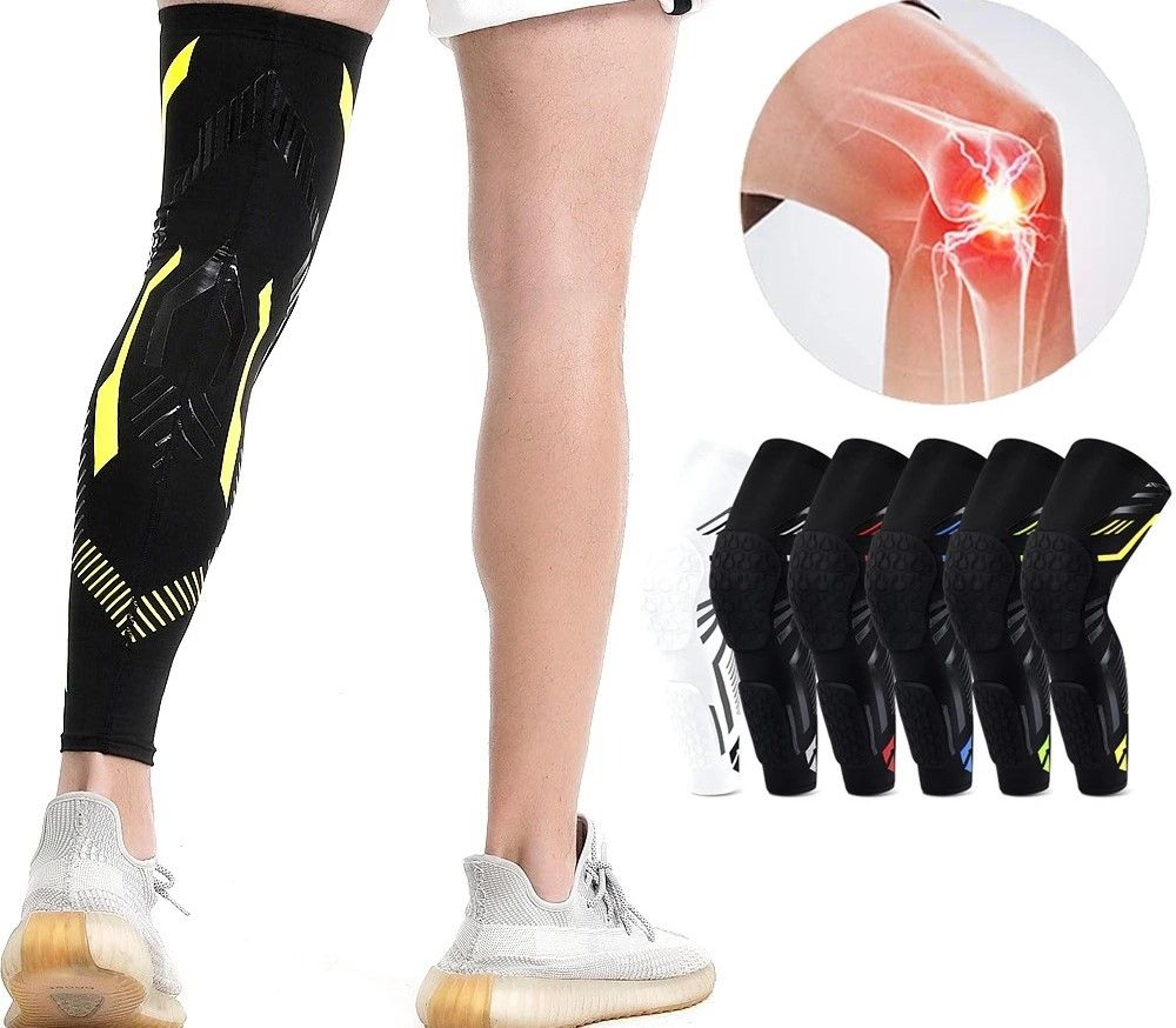 targeted muscle compression and full-length knee support