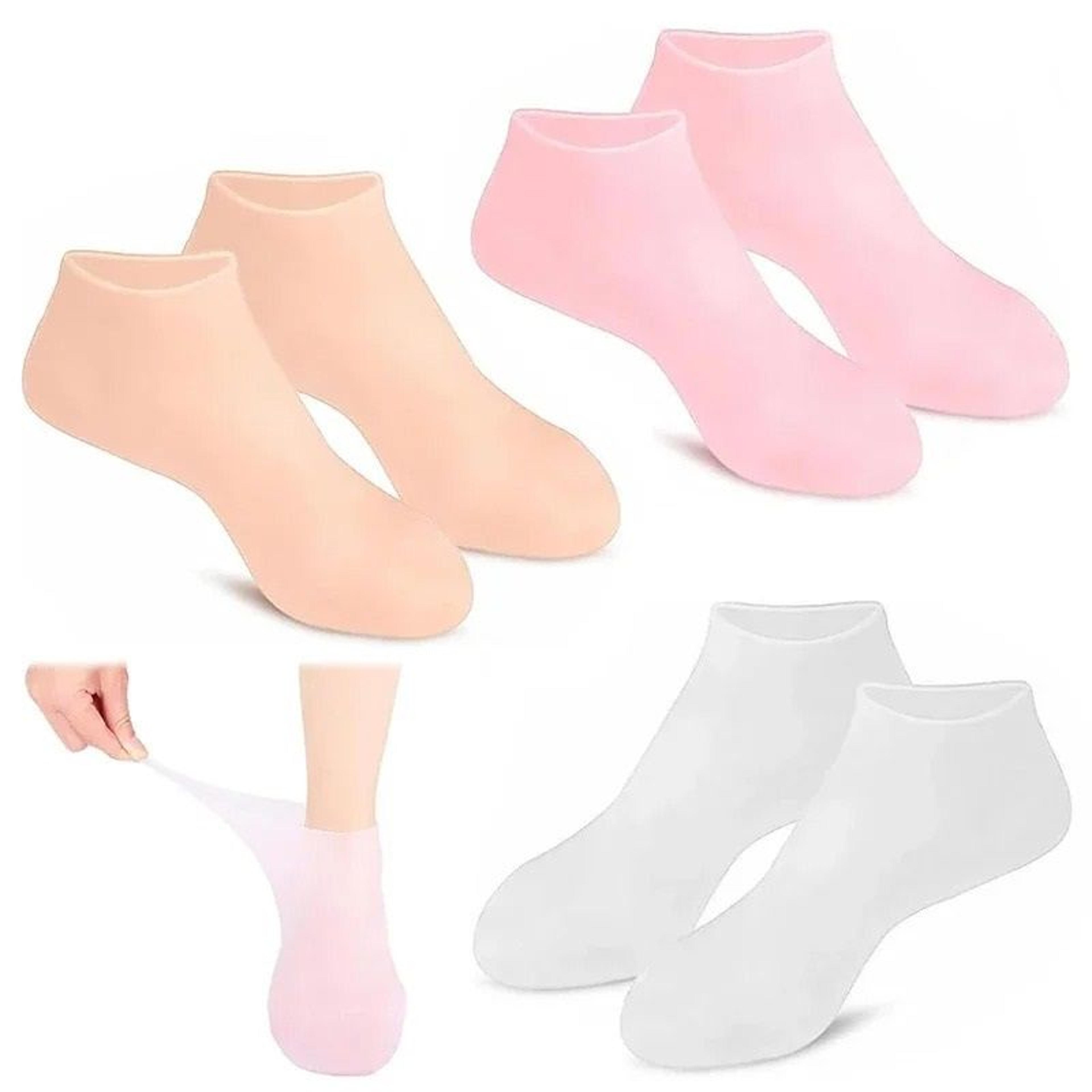 full coverage hydrogel moisturizing foot sleeves