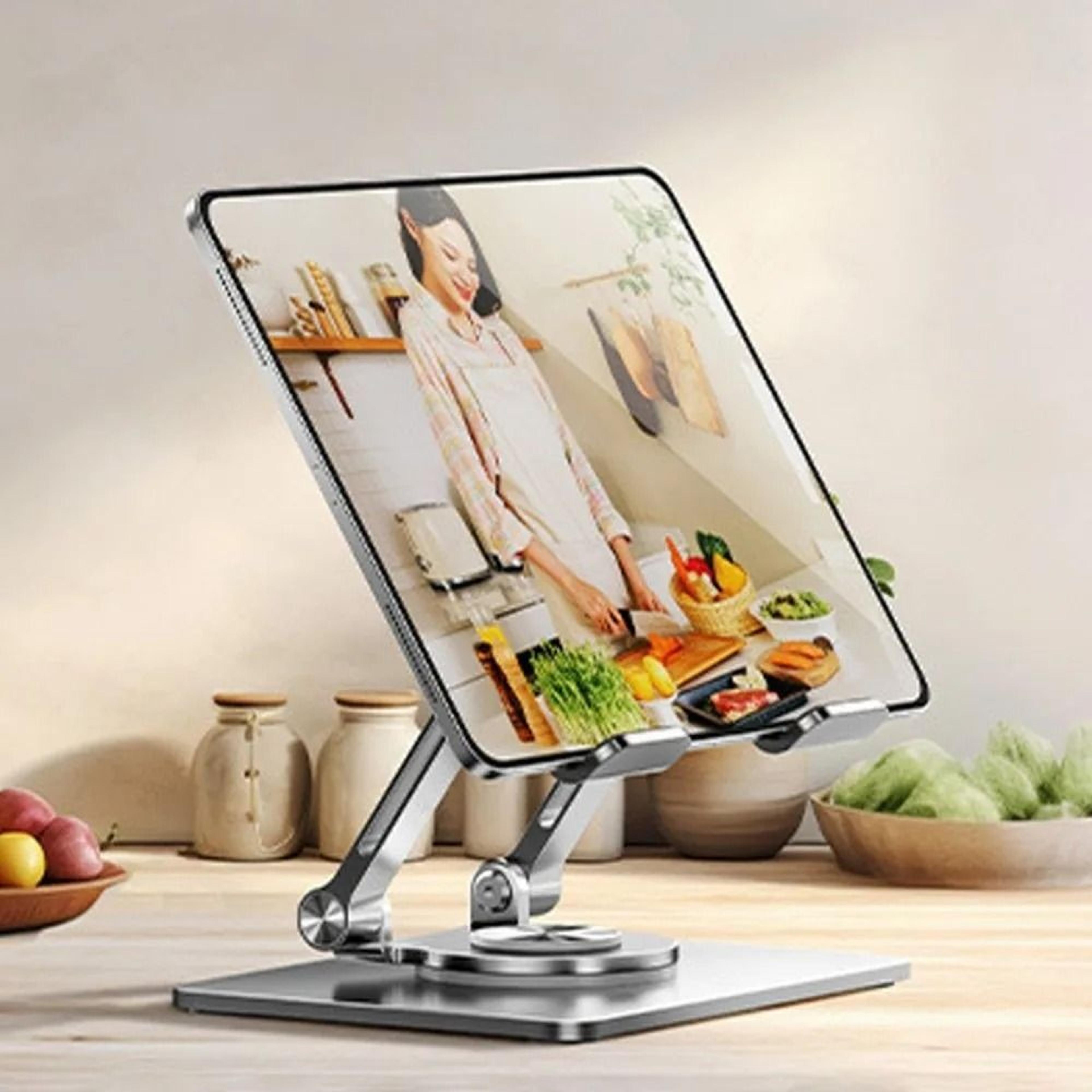 360° rotatable thermal dissipation metal tablet utility