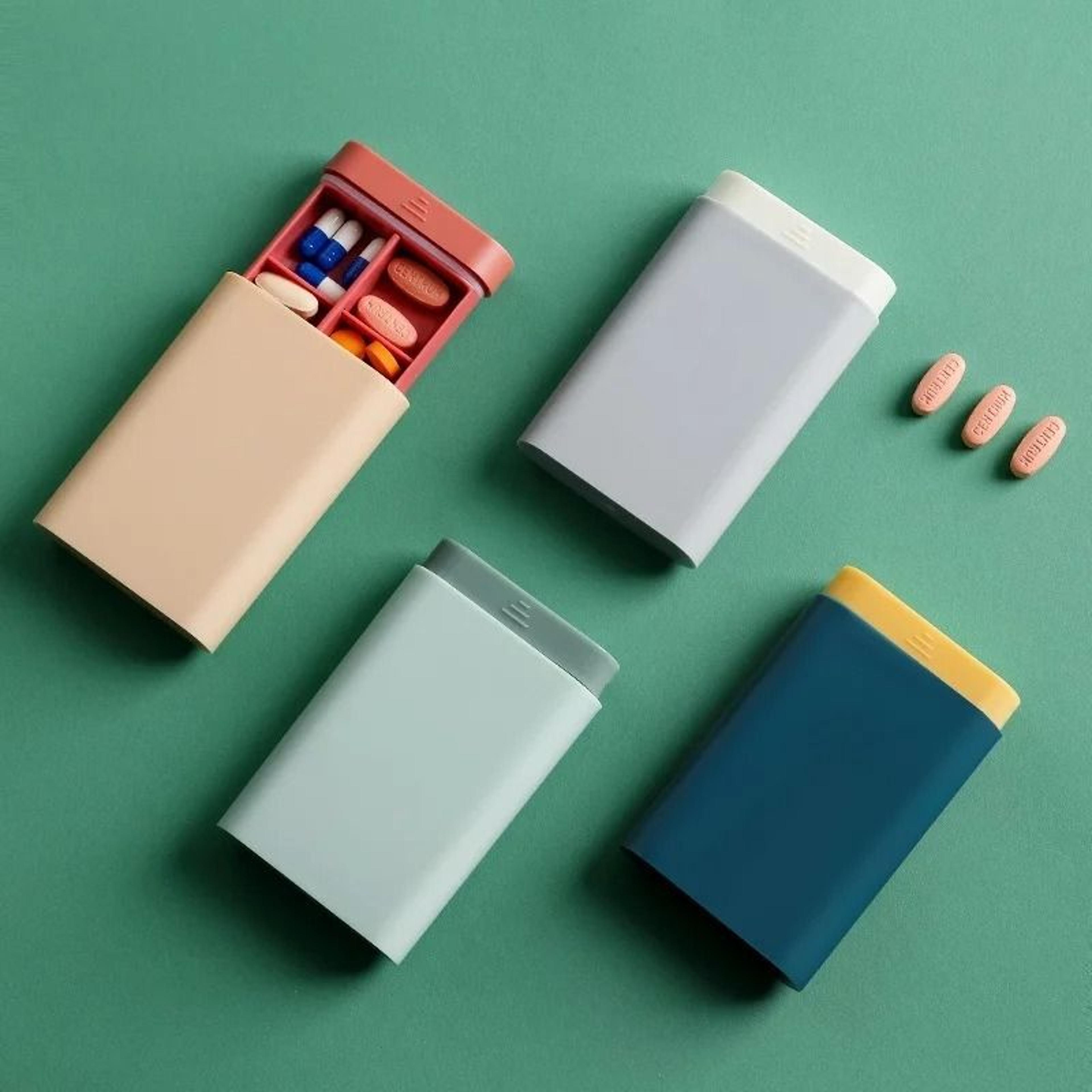 compact portable multimedia medication organizer