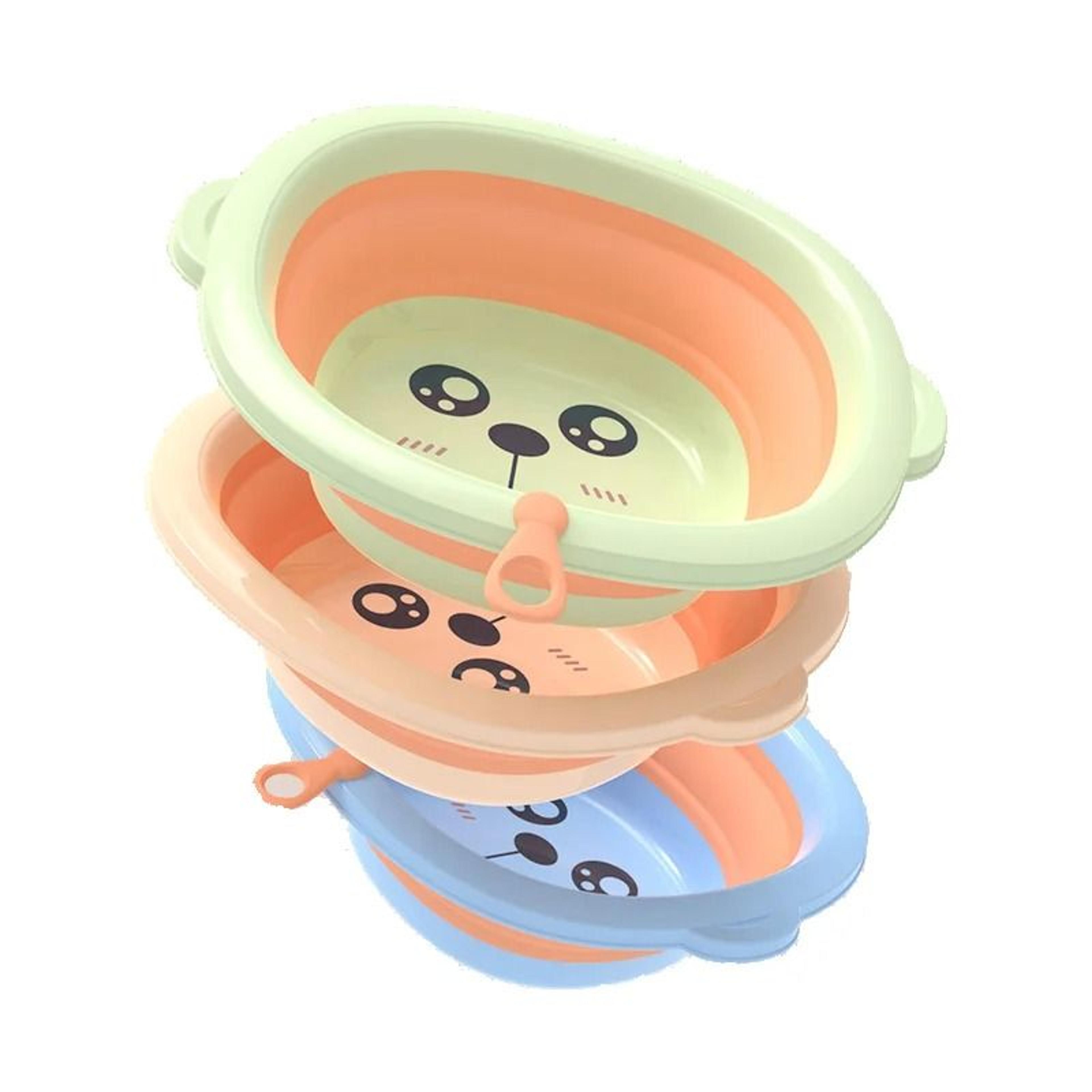 portable folding kids wash basin