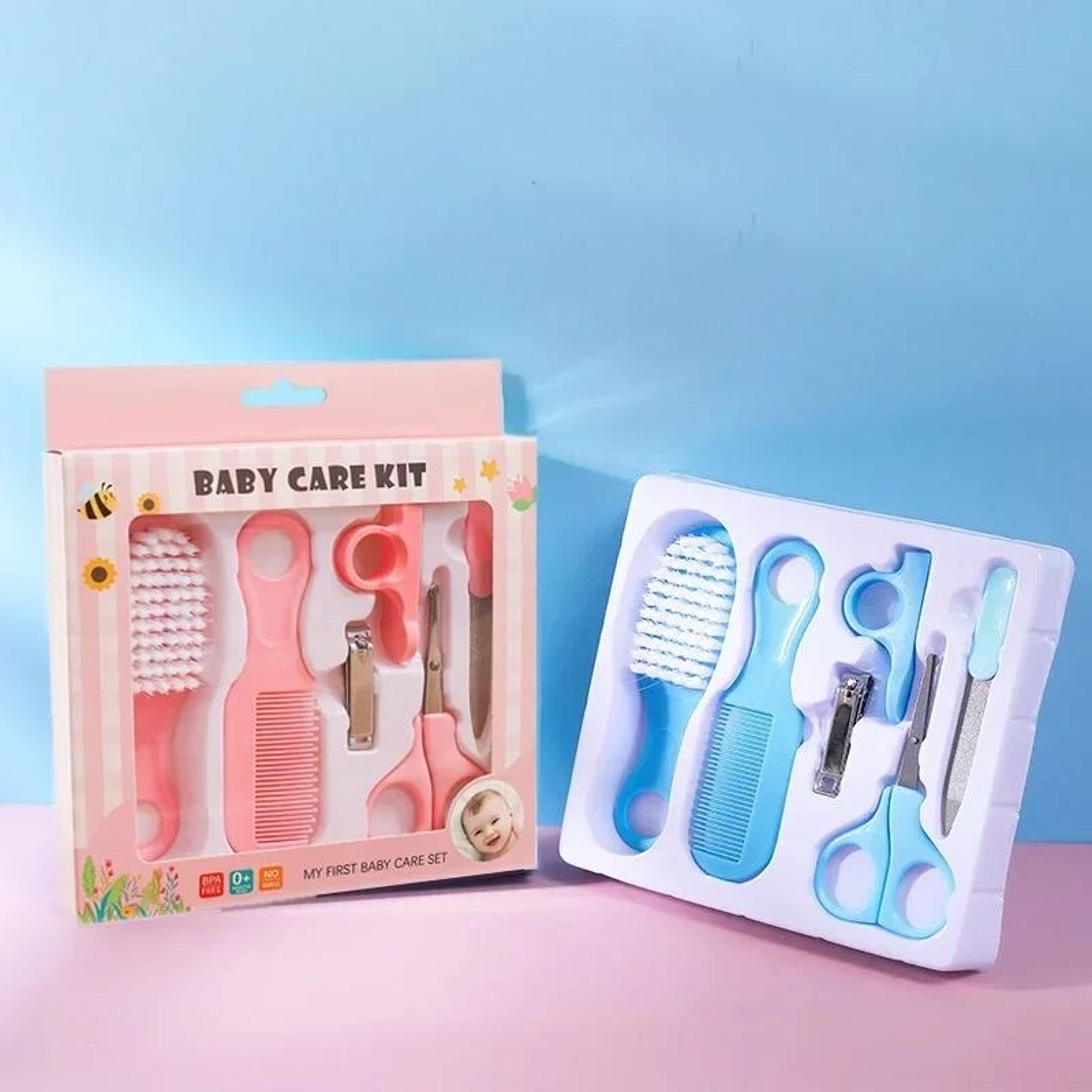 6 piece essential kids grooming kit