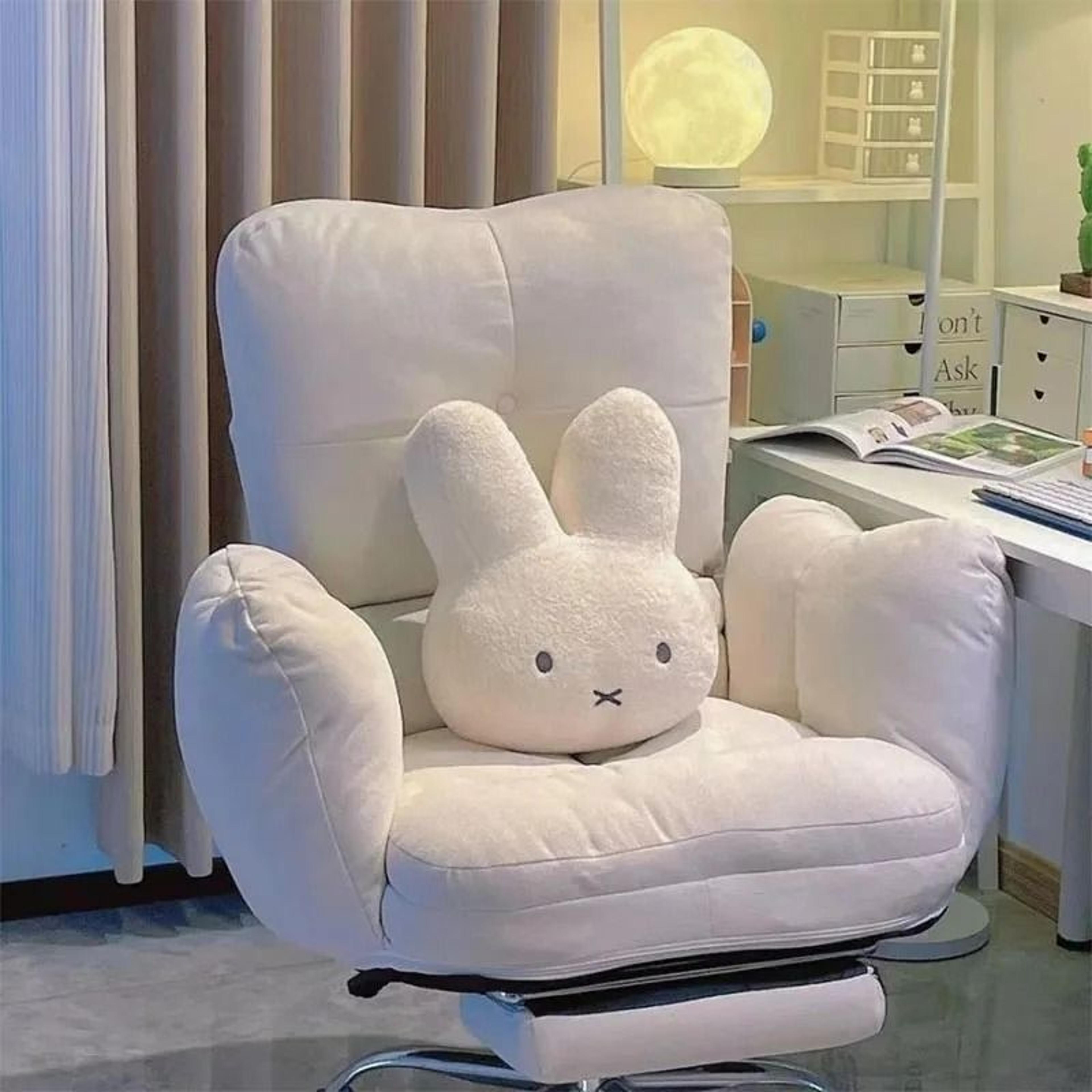 miffy black eyes character plush cushion