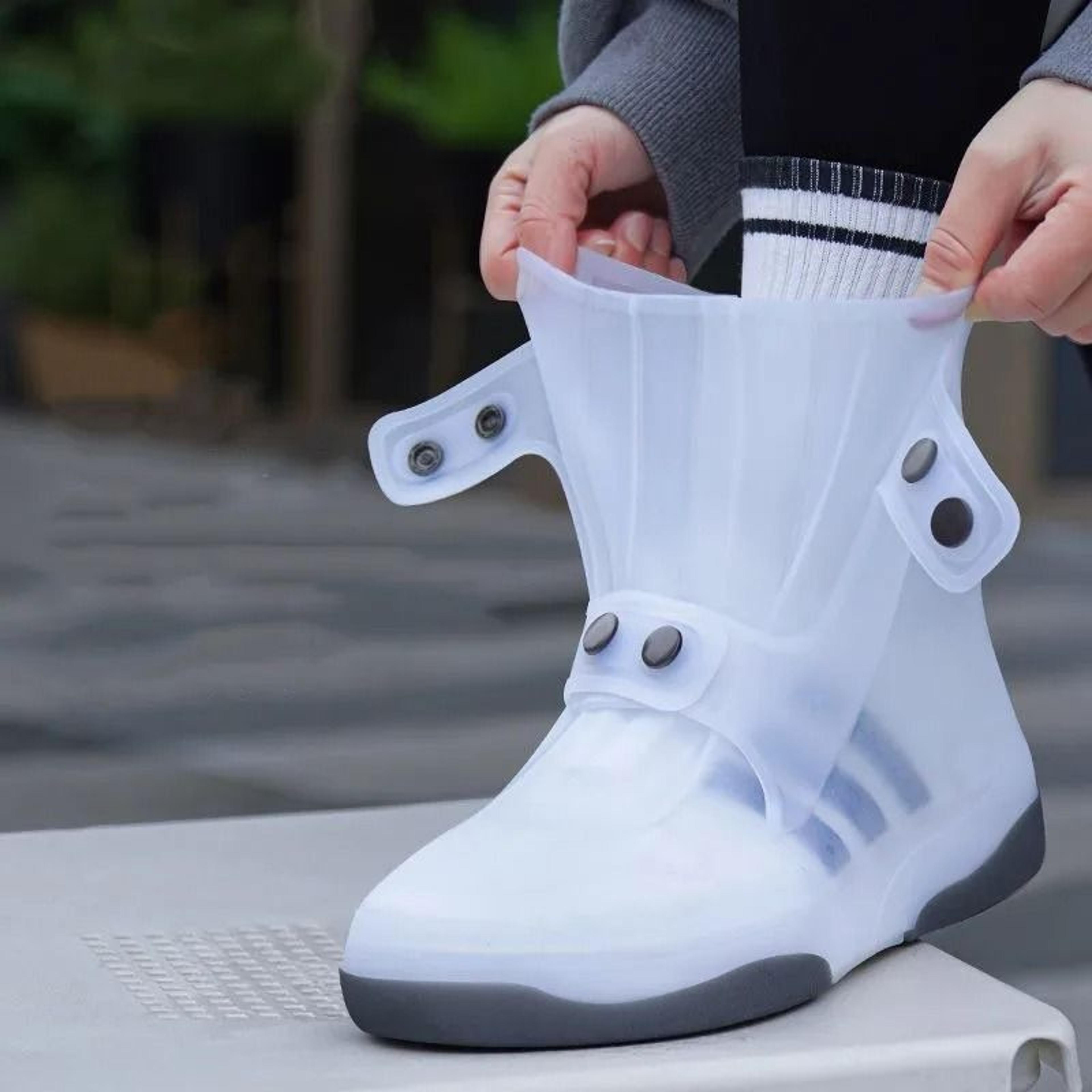 waterproof anti-skid reusable shoe covers