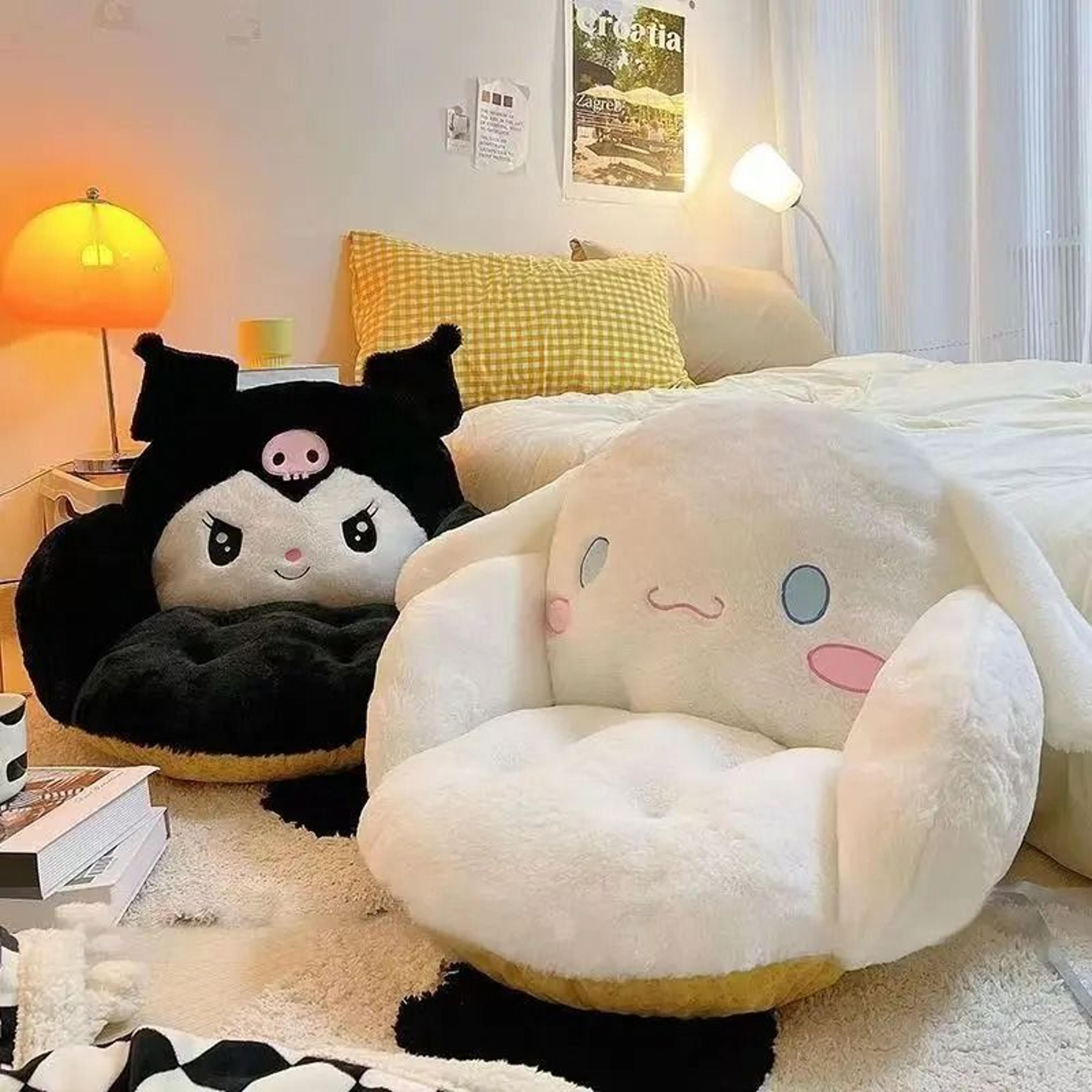 21.6 x 17.7 inch cartoon character plush chair cushion