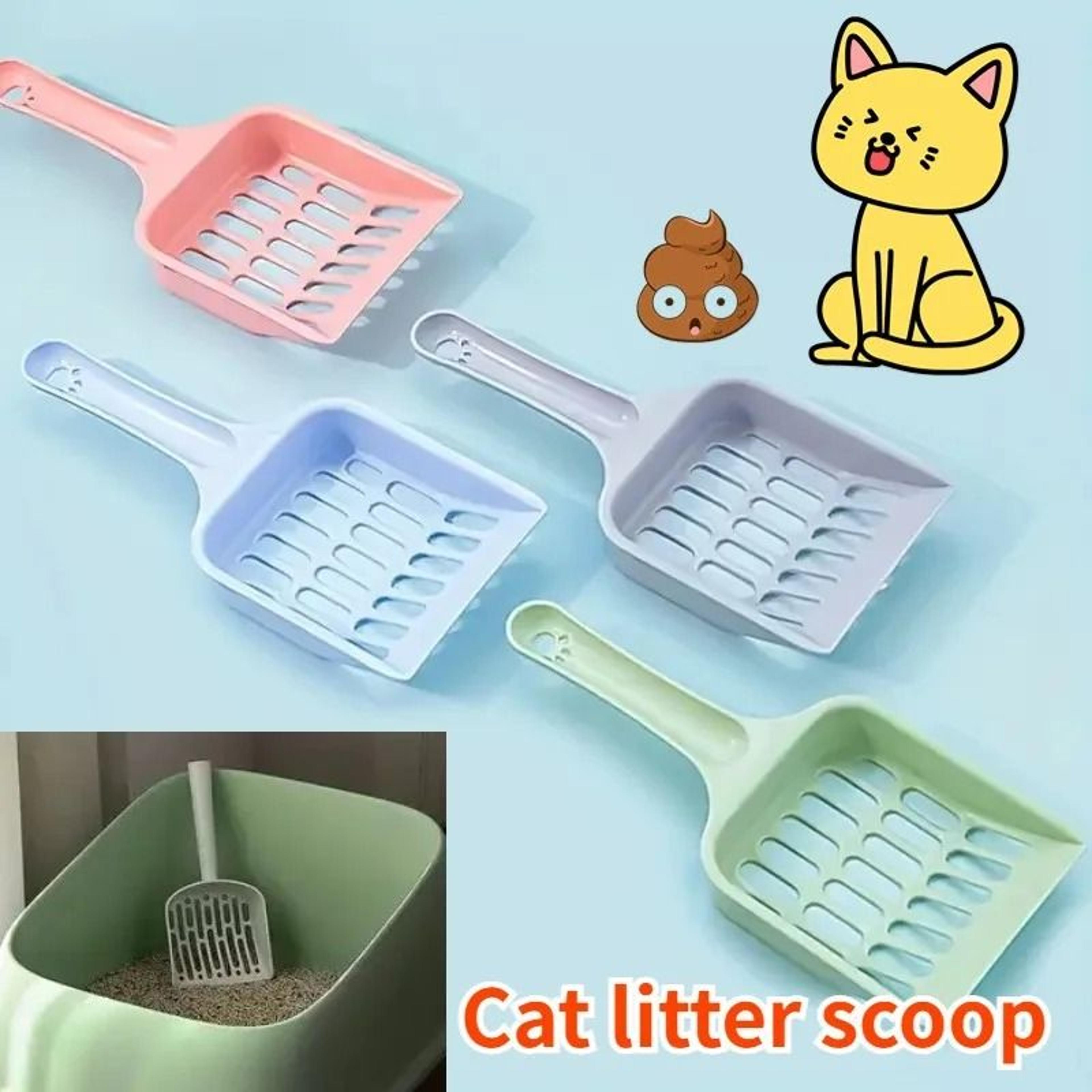 deluxe fine mesh cat litter scoop