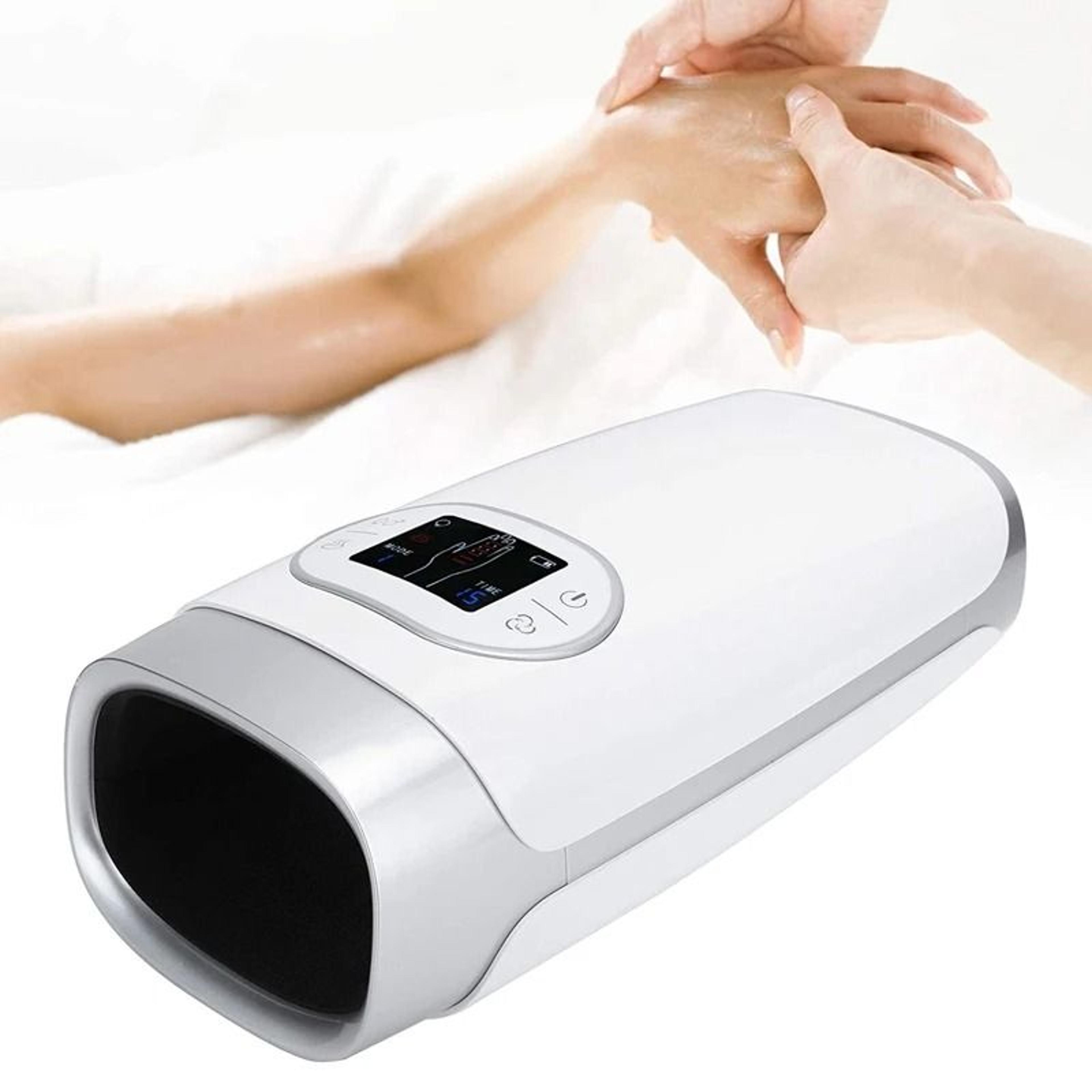 advanced air compression heated hand therapy device