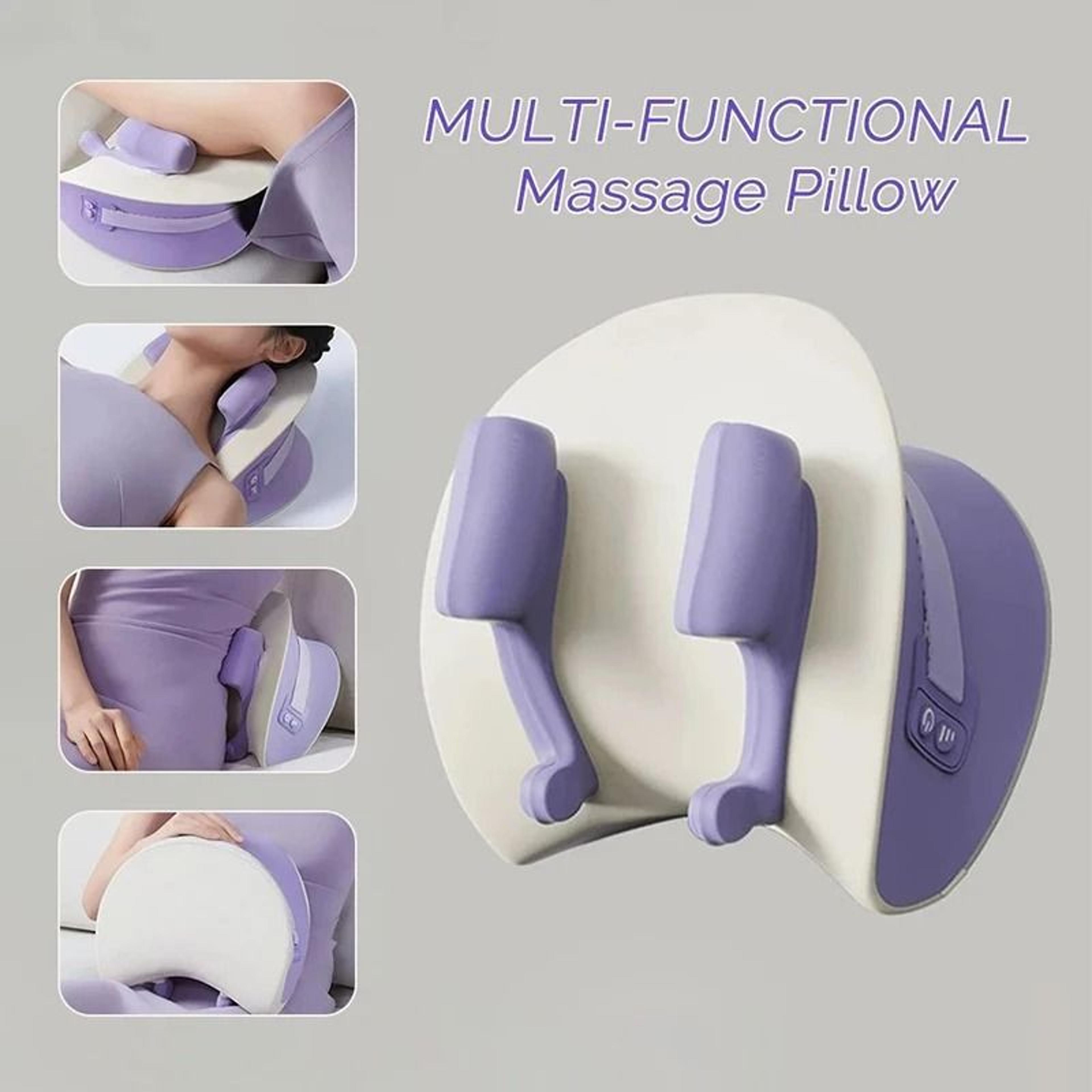 6d ergonomic kneading cervical therapy pillow