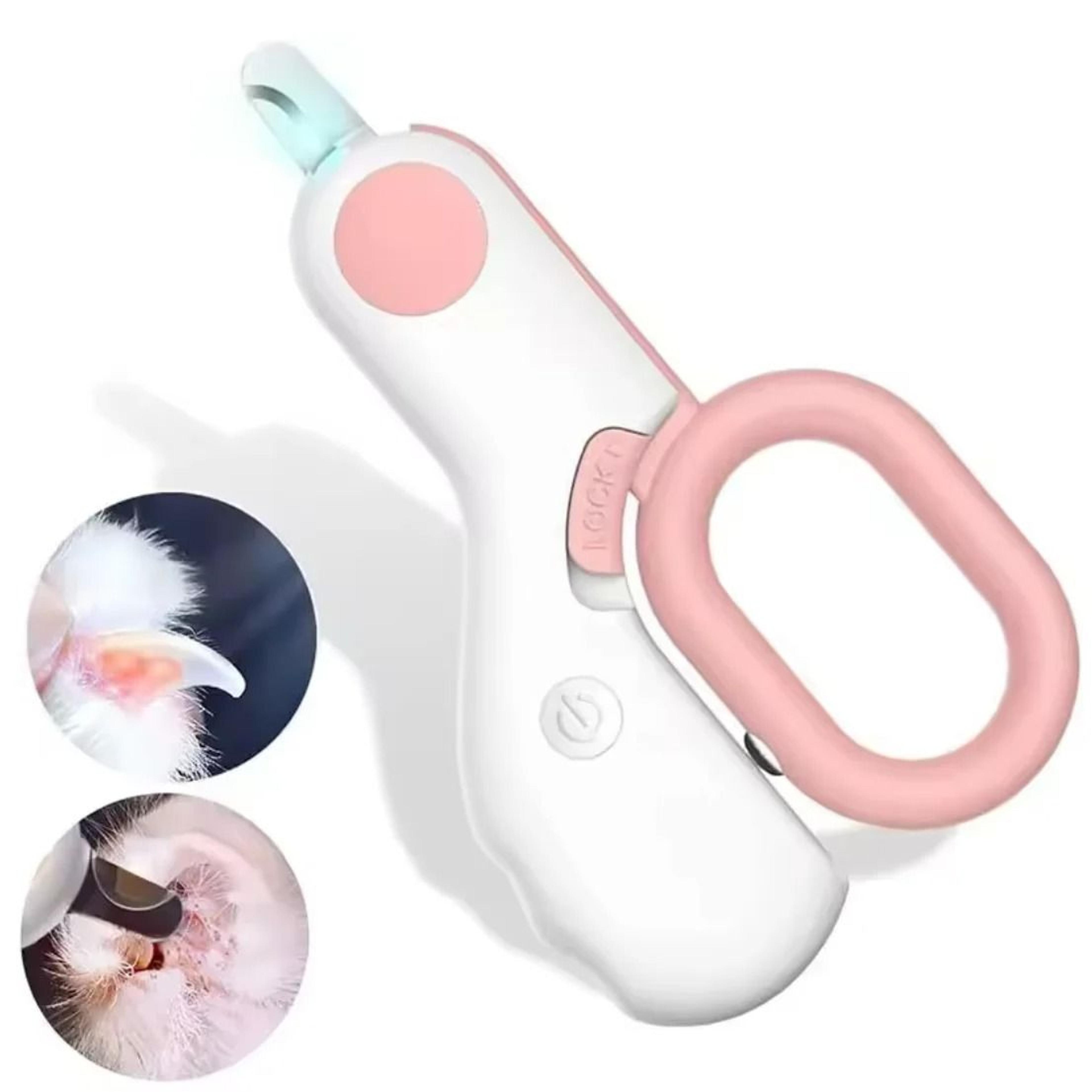 professional illuminated pet claw trimmer
