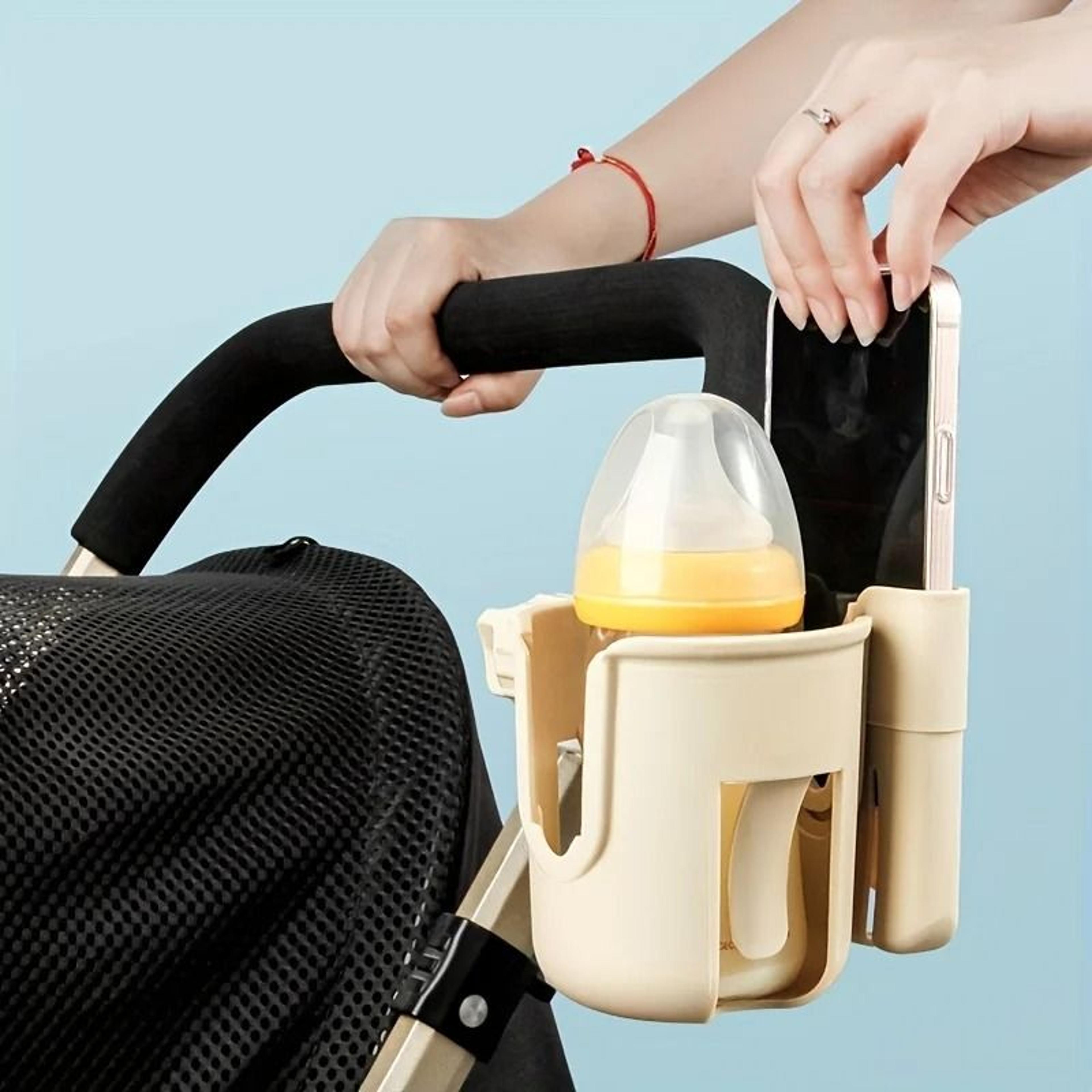 2 in 1 universal stroller cup and phone holder