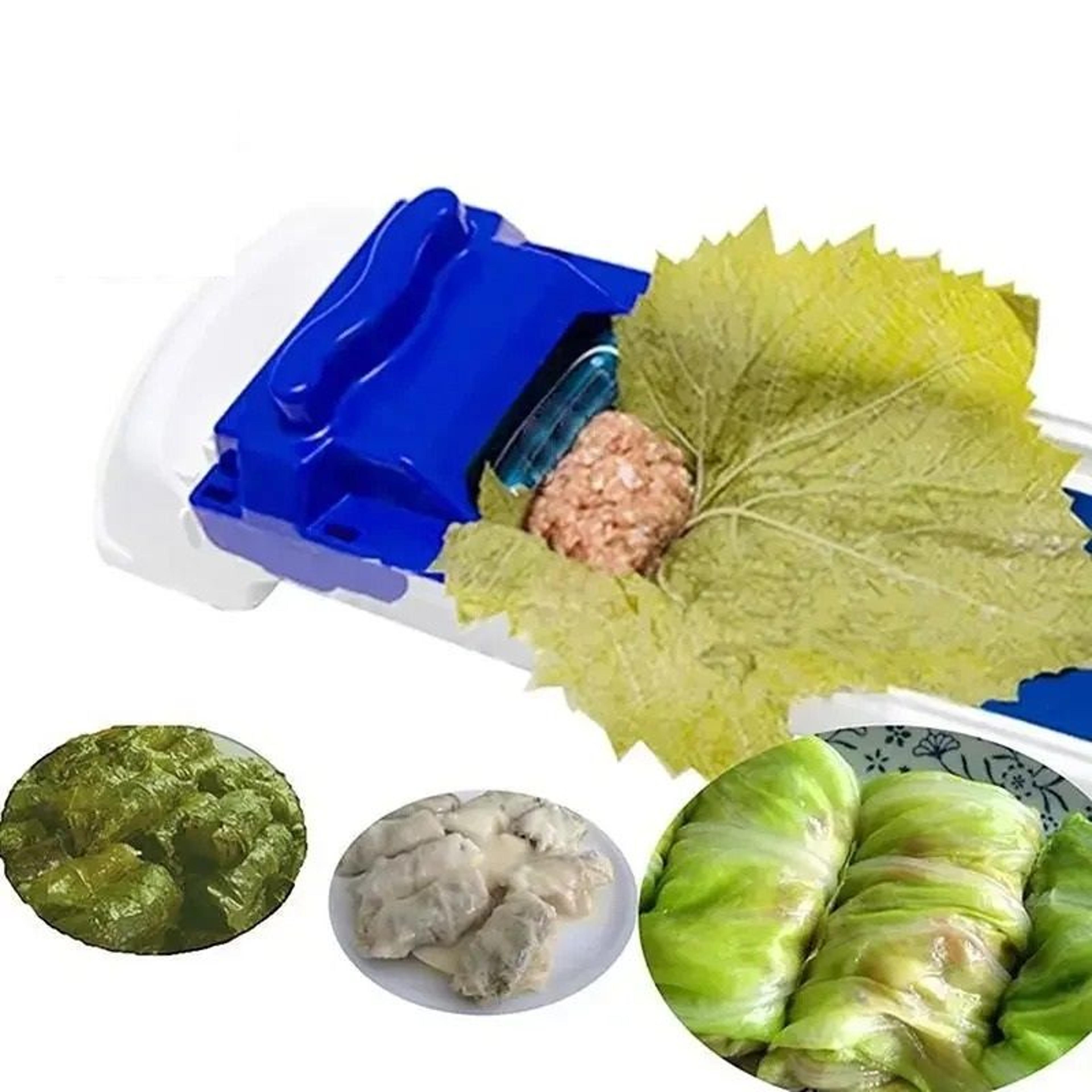 high efficiency cabbage leaf and meat rolling machine