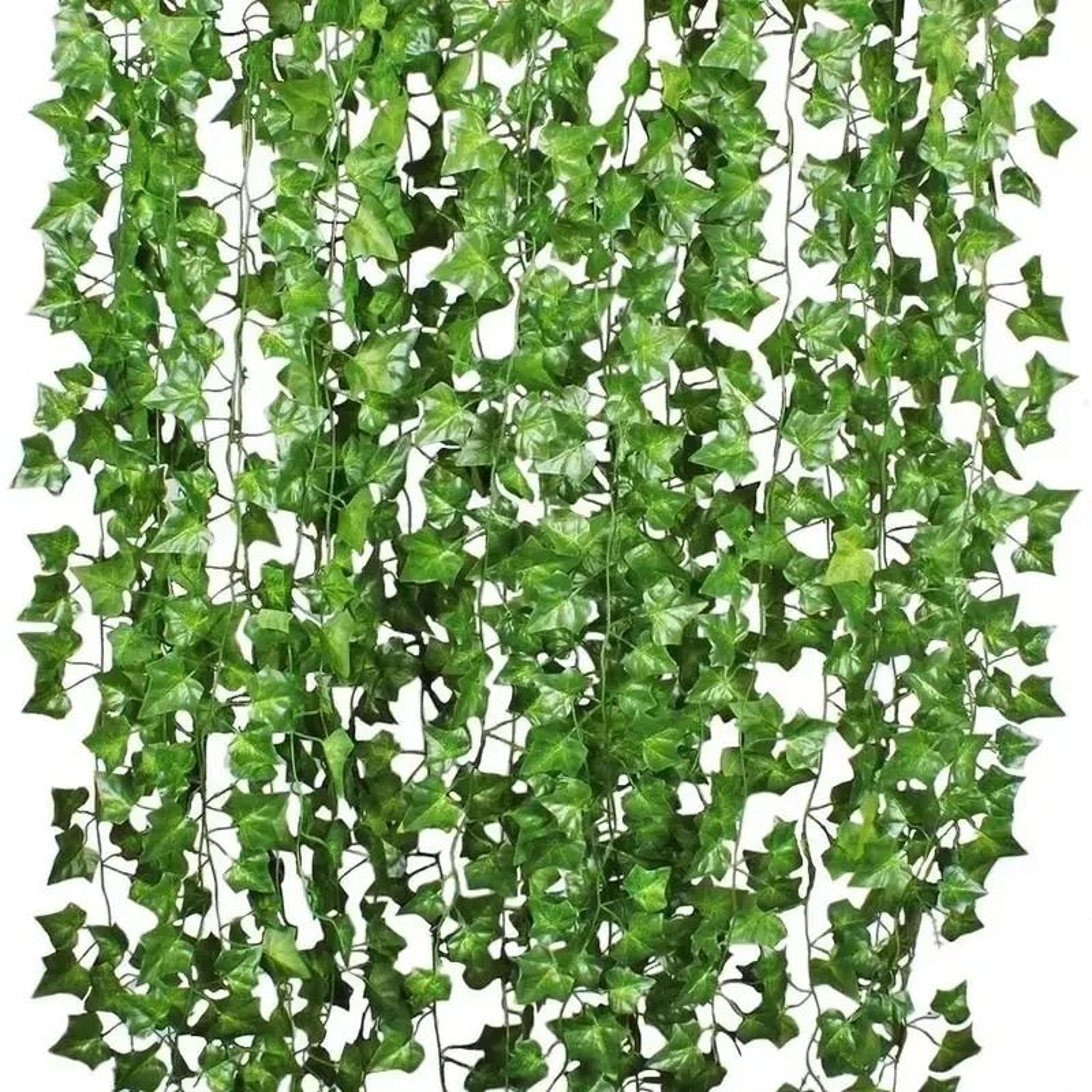 realistic artificial ivy leaf hanging garland and greenery vine